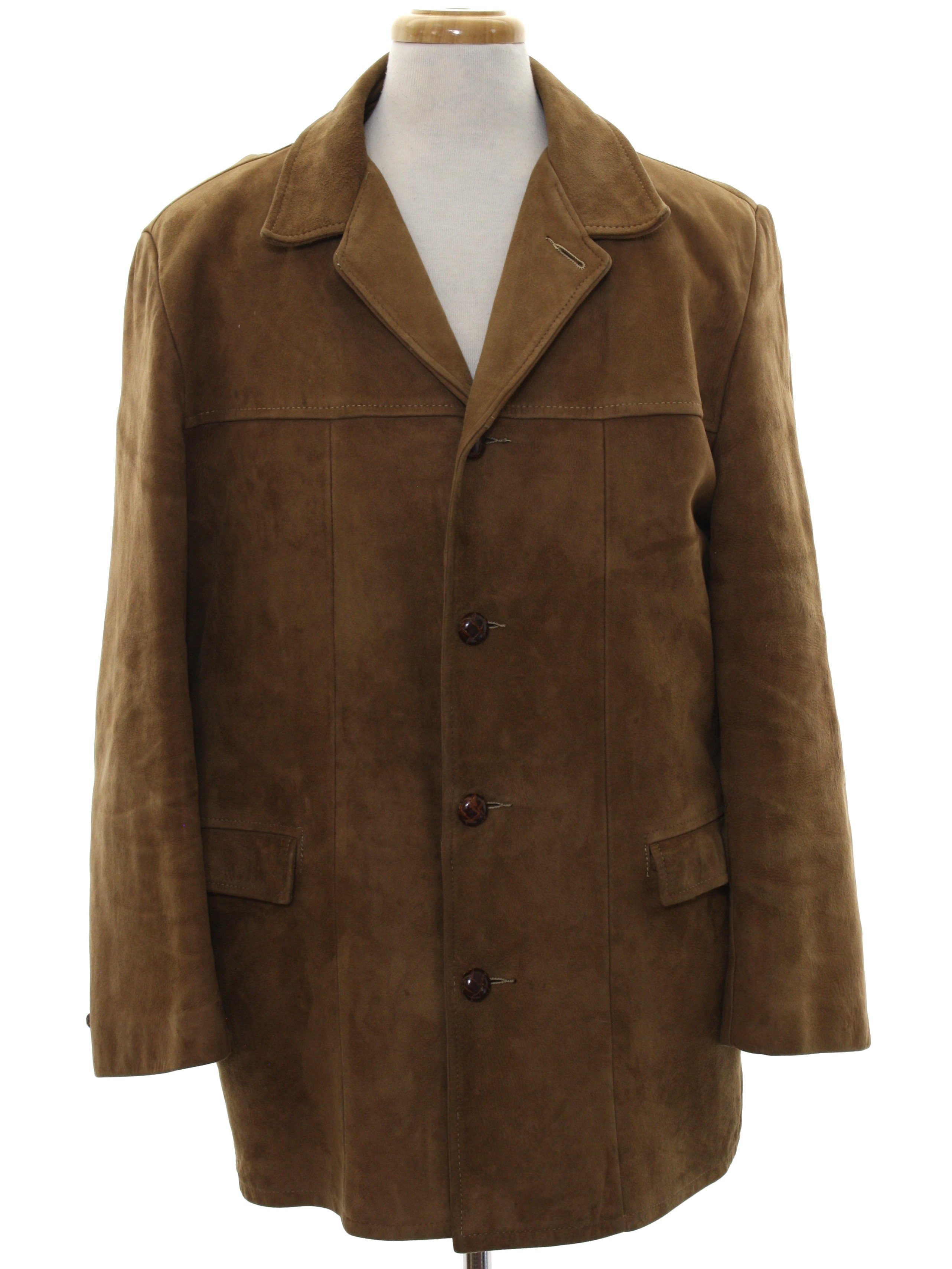 Retro 1960's Leather Jacket (Montgomery Ward) : 60s -Montgomery