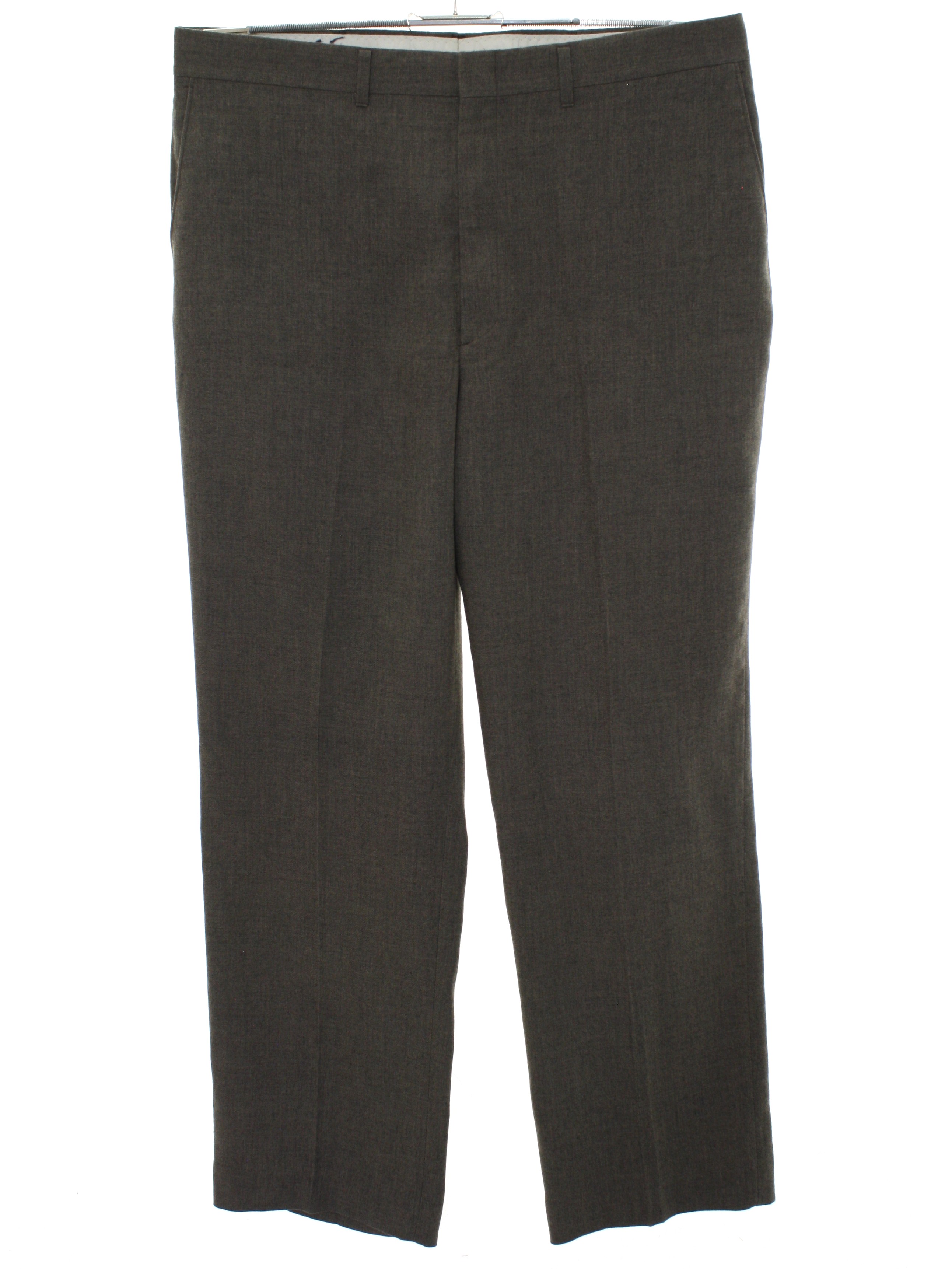 Eighties Vintage Pants: 80s -Reed St. James- Mens heathered grey and ...