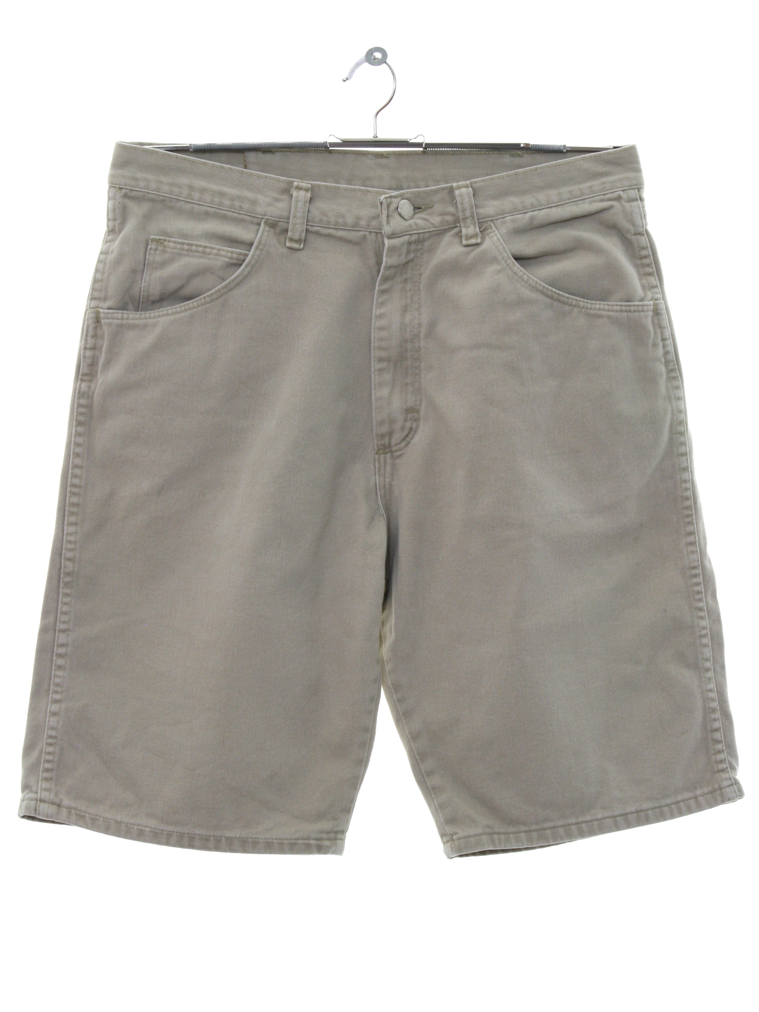 1990's Shorts (Wrangler): 90s -Wrangler- Mens light tan background ...