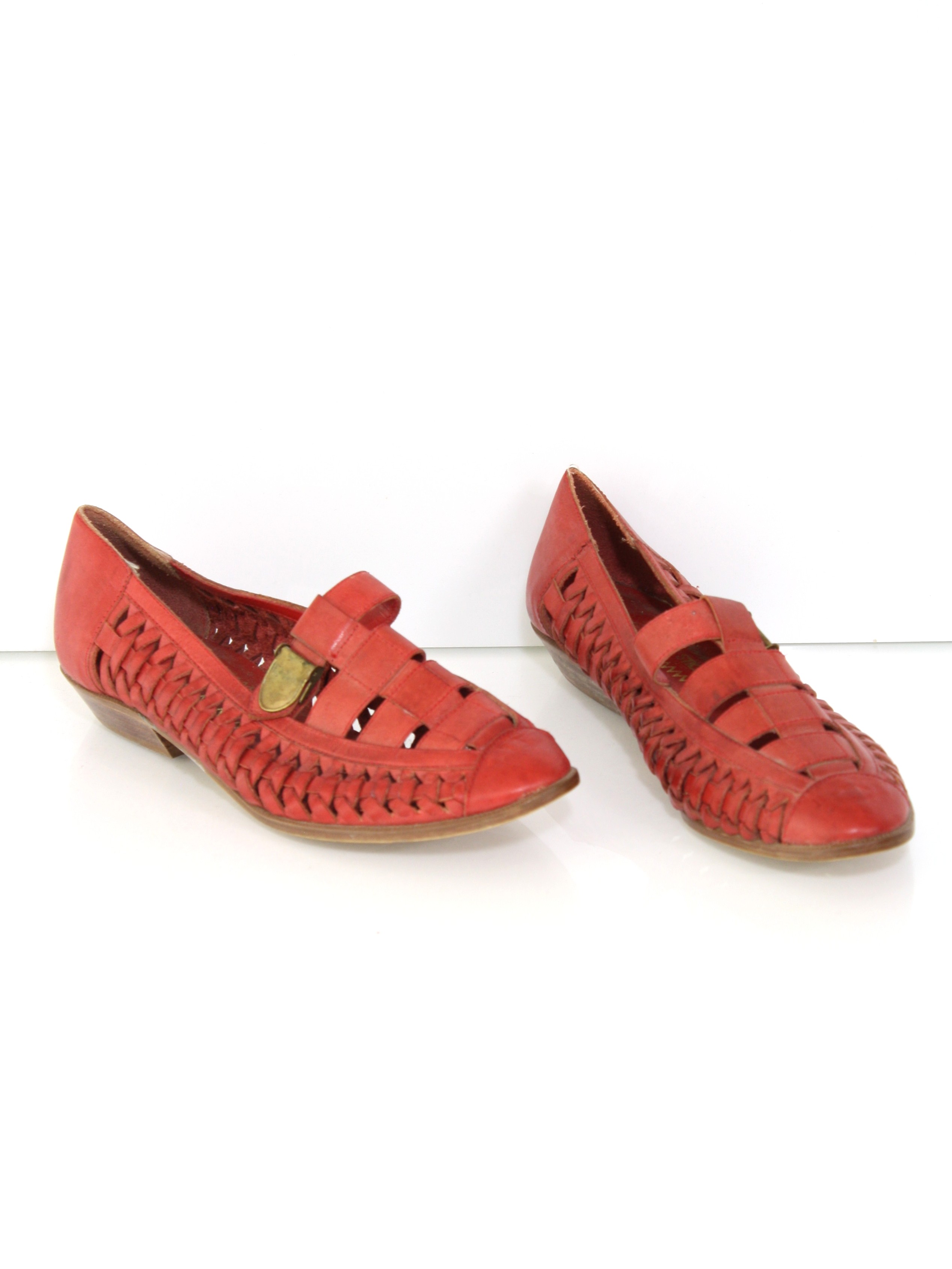 Retro 1980's Shoes (Match Sticks) : 80s -Match Sticks- Womens red ...