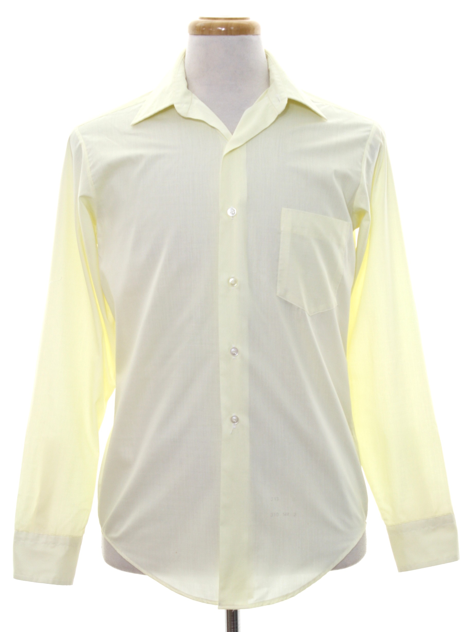 Vintage Permantently Pressed 1960s Shirt: 60s -Permantently Pressed ...