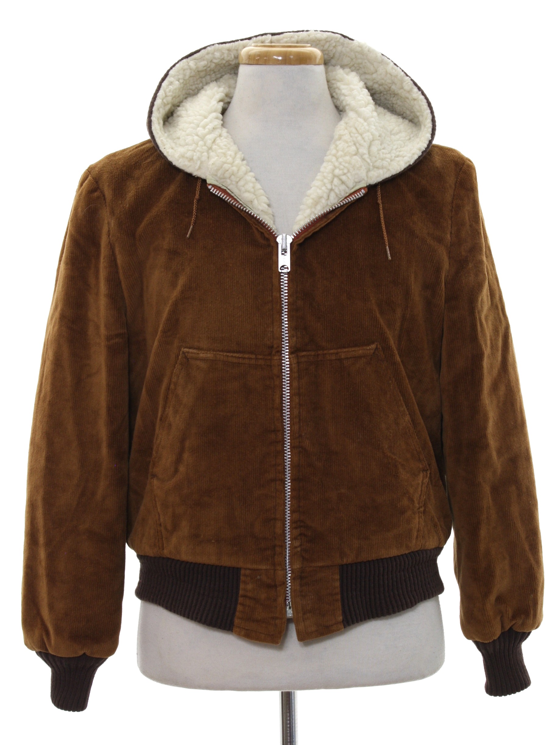 William Barry 70 s Vintage Jacket 70s William Barry Mens brown