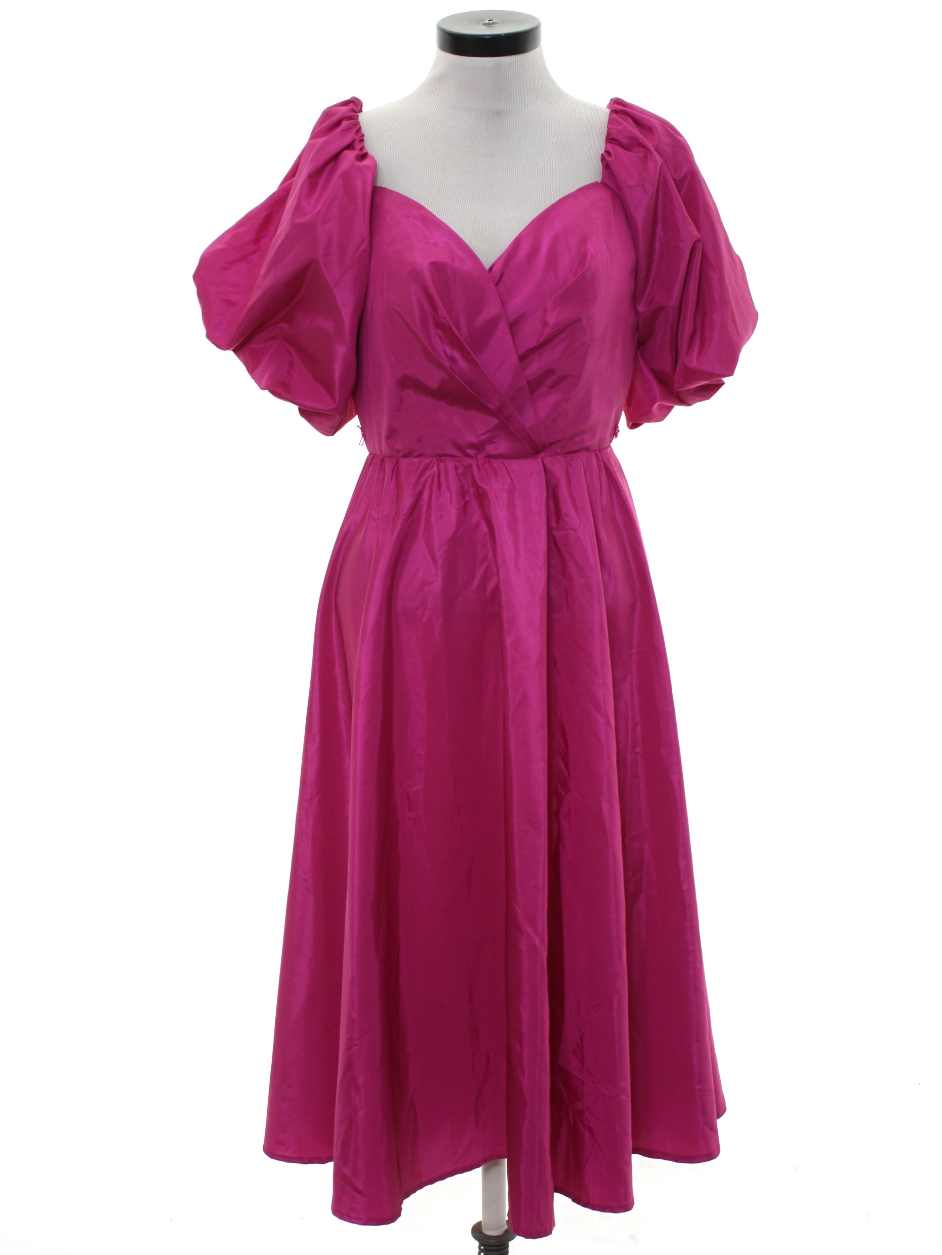 Missing Label 80's Vintage Cocktail Dress: 80s -Missing Label- Womens ...