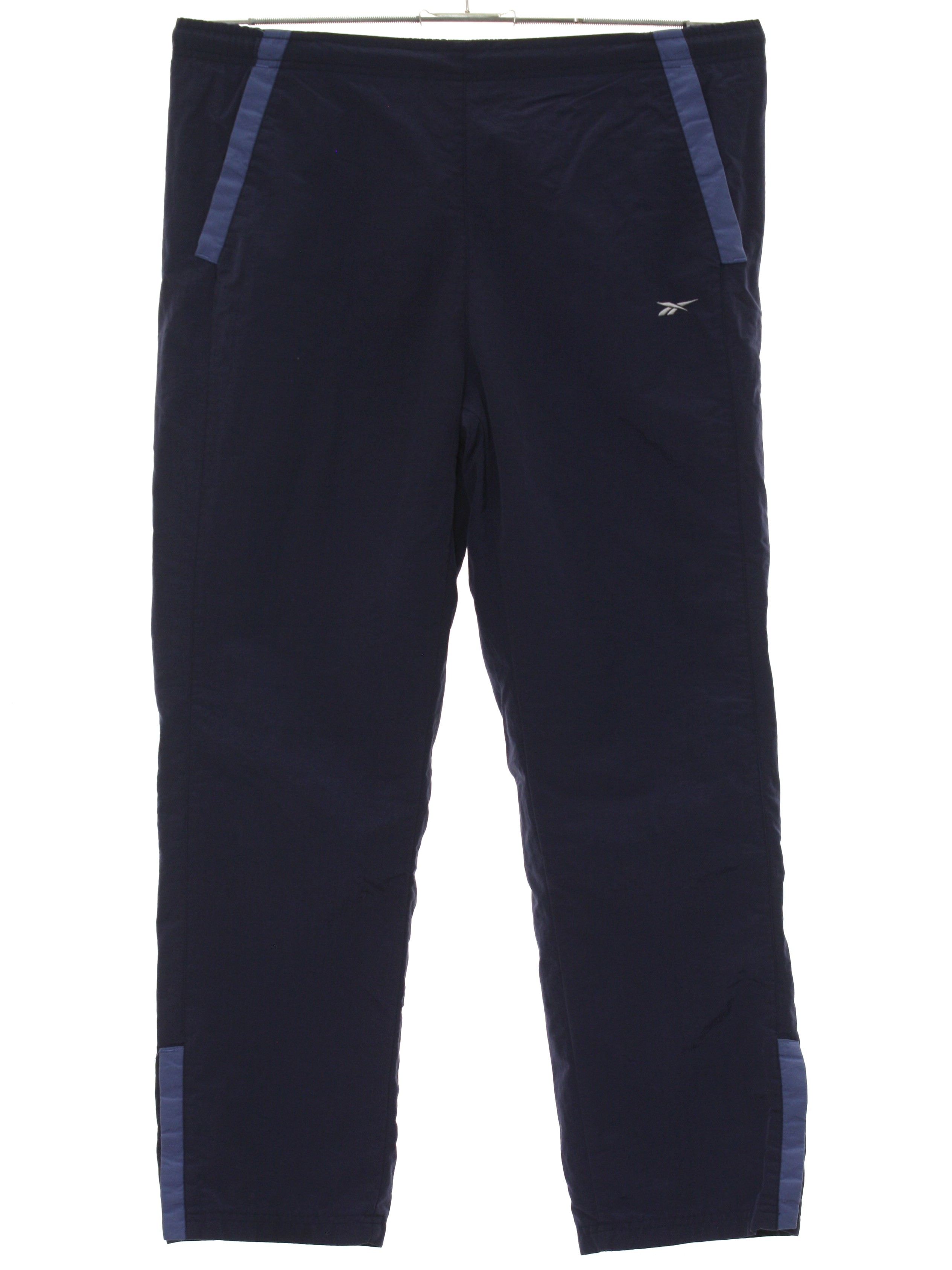 cuffless track pants