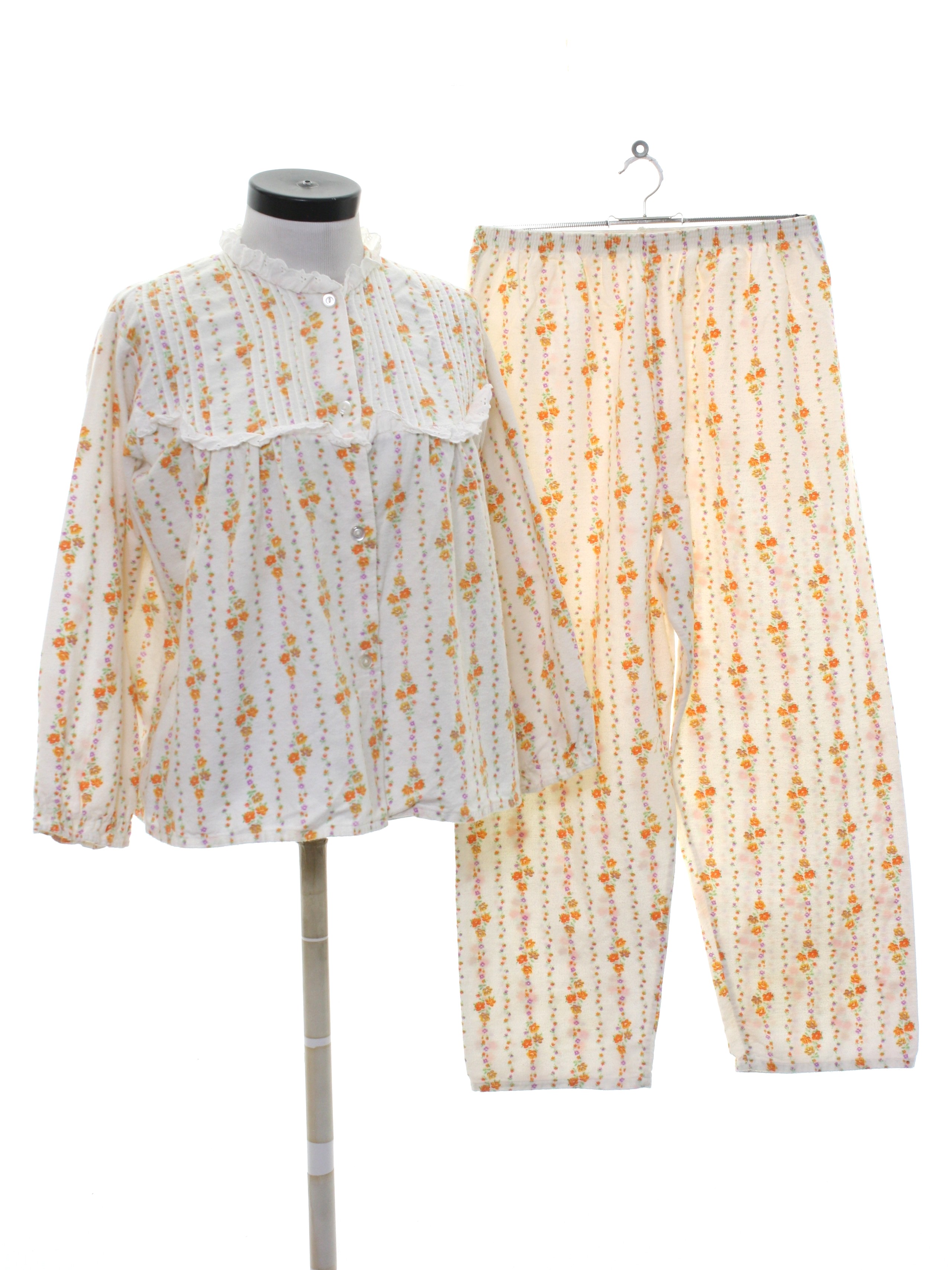 70s Womens Flannel Pajamas (Gaymode JC Penny): 70s -Gaymode JC Penny ...