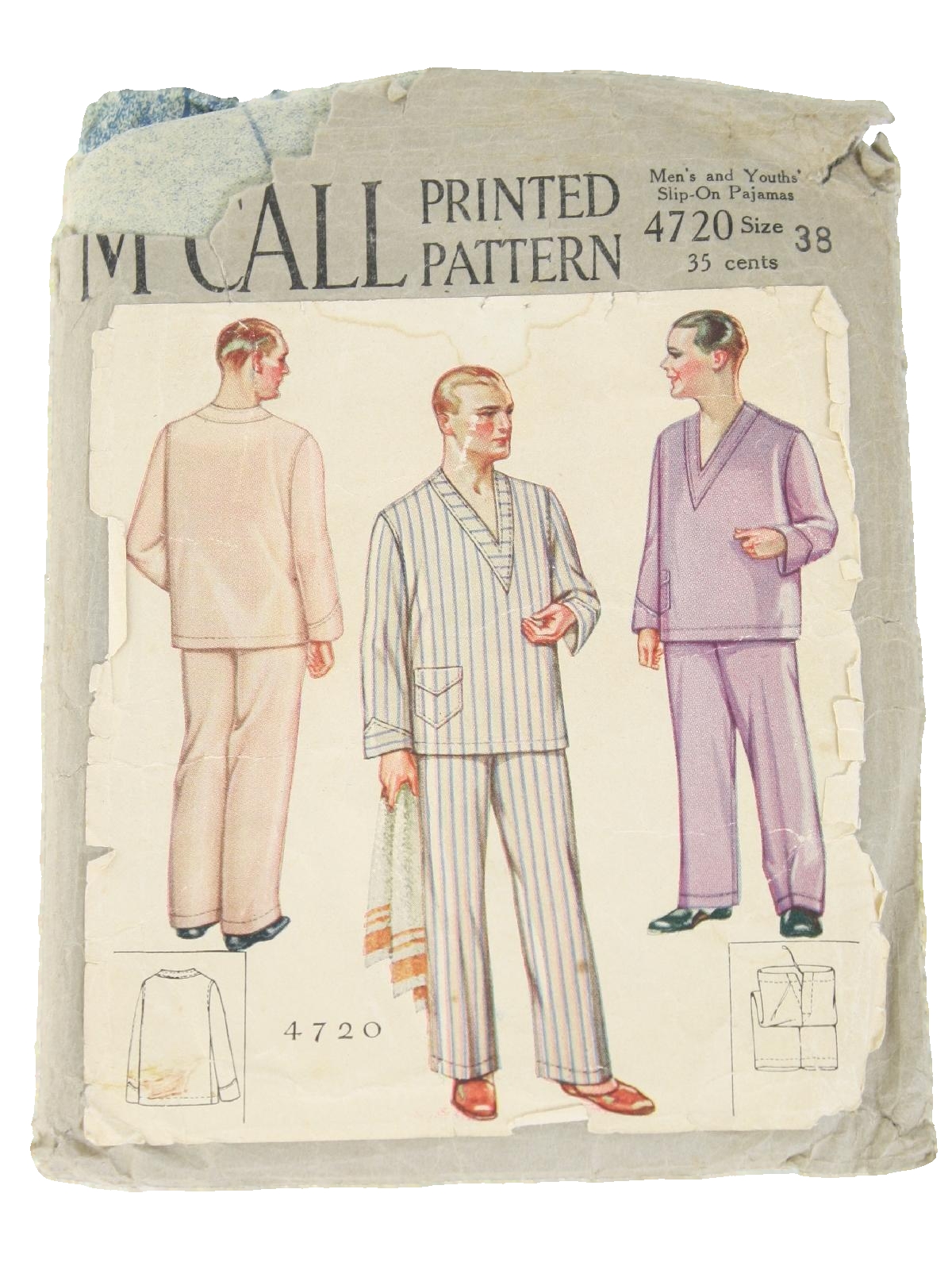 1920s sleepwear top