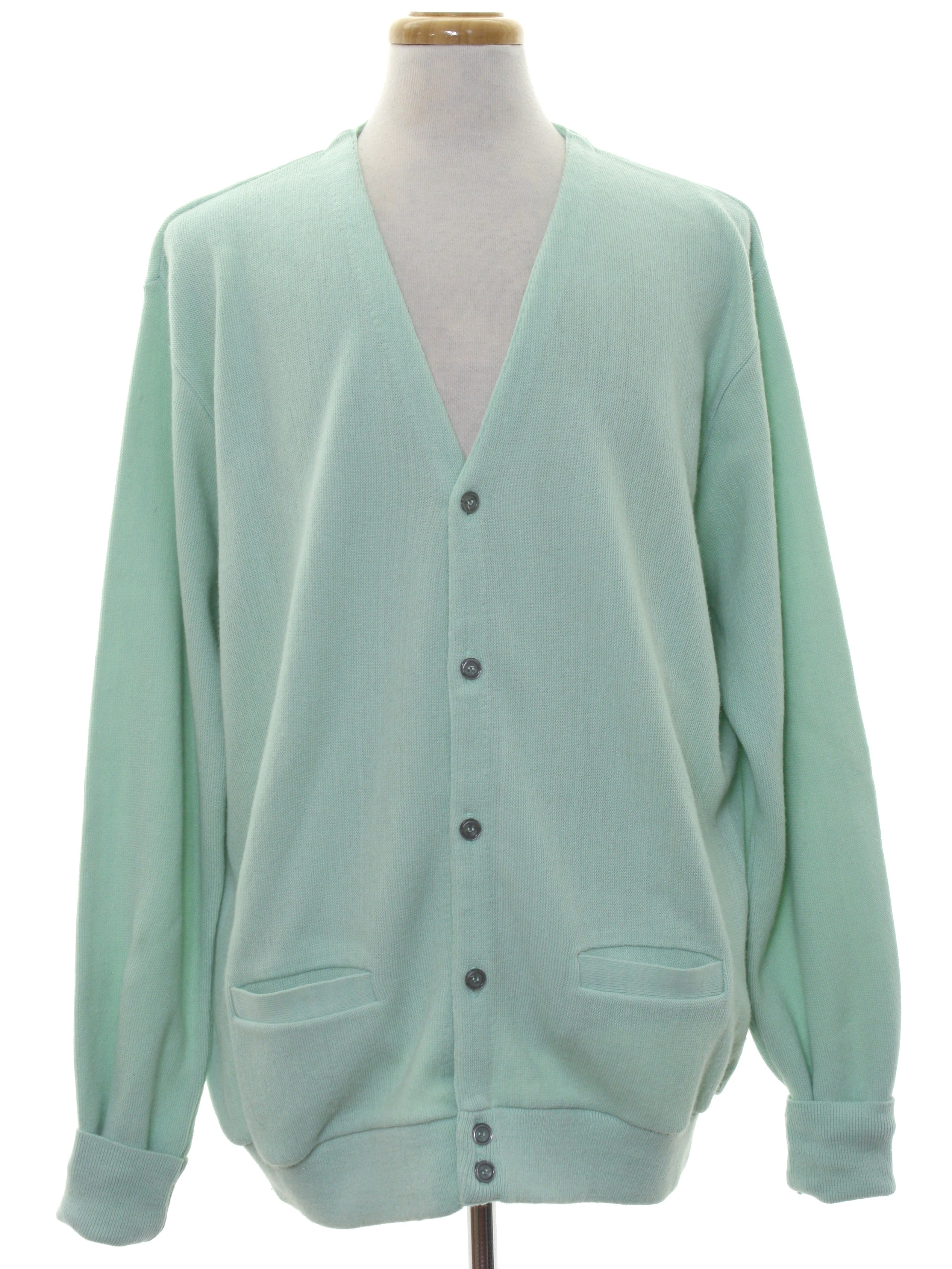 mens mint green sweater