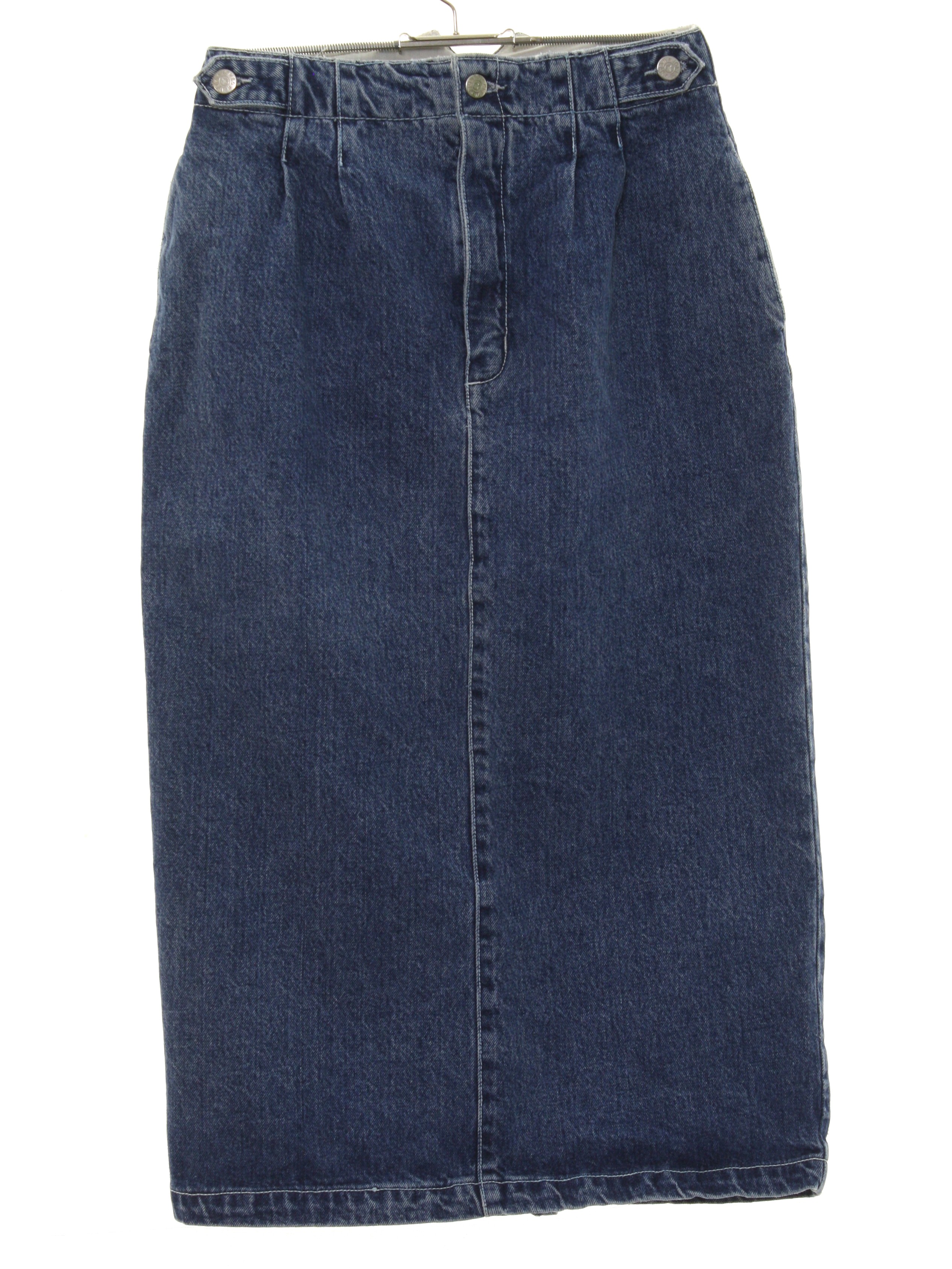 Vintage Jones Wear 1990s Skirt: 90s -Jones Wear- Womens blue background ...