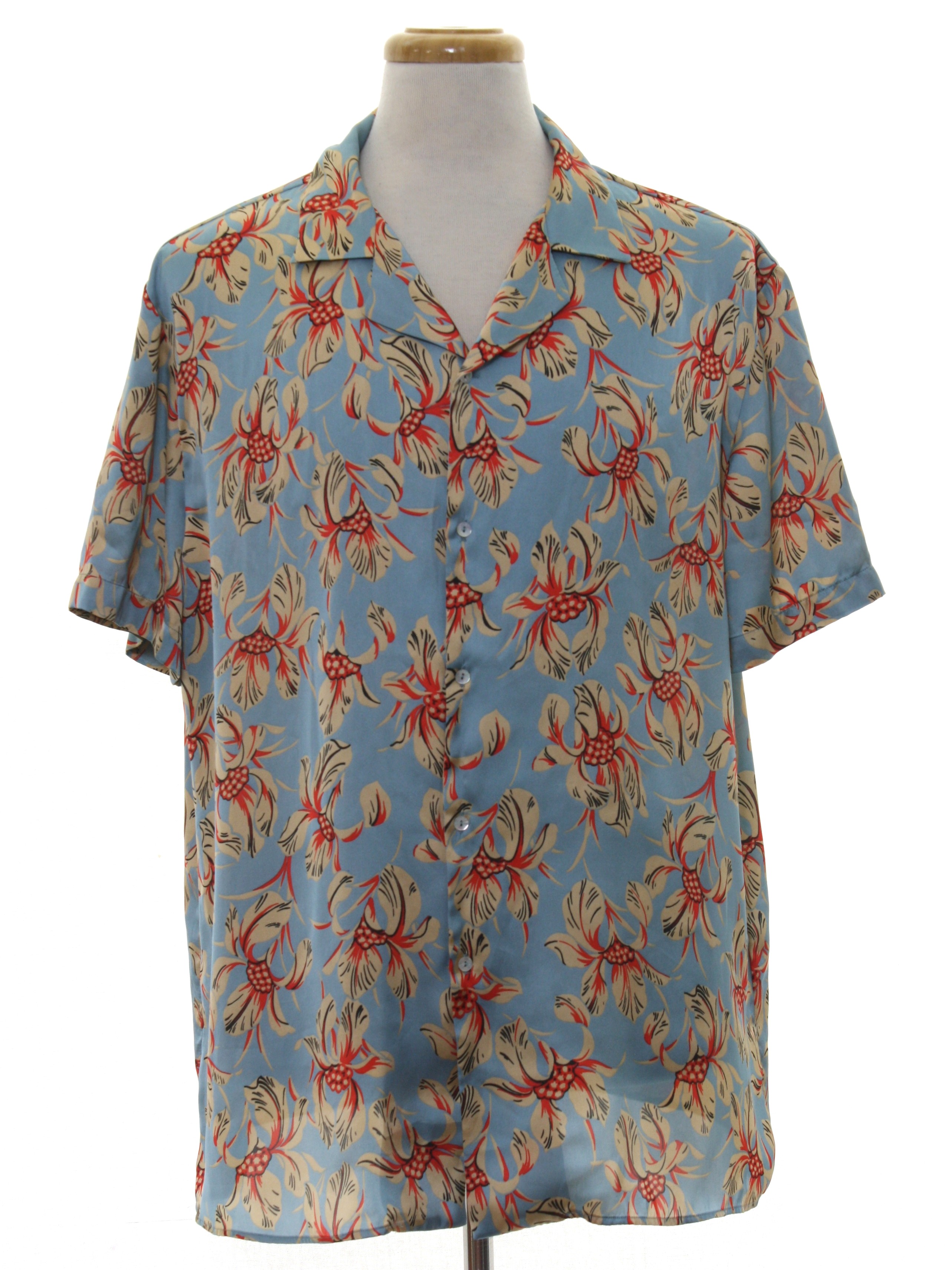 zara mens hawaiian shirt