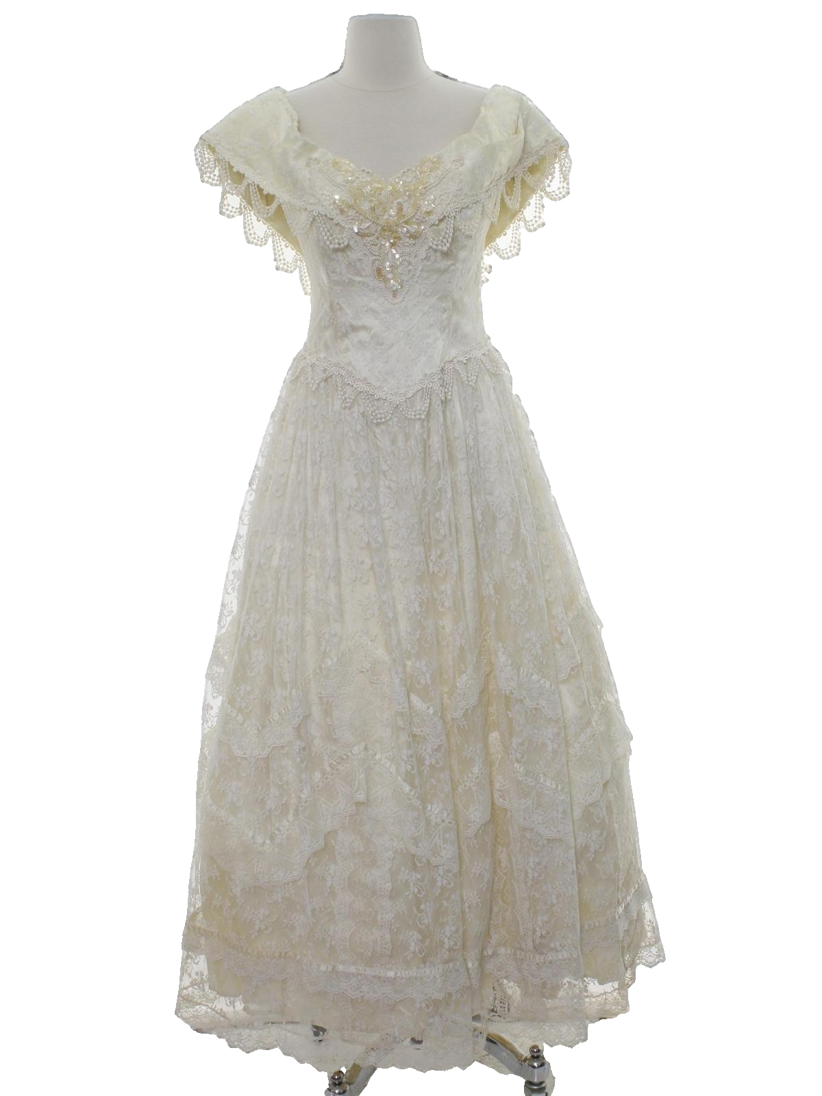 Jessica McClintock Size 18 700121 Ivory Gown – Bridal Sense