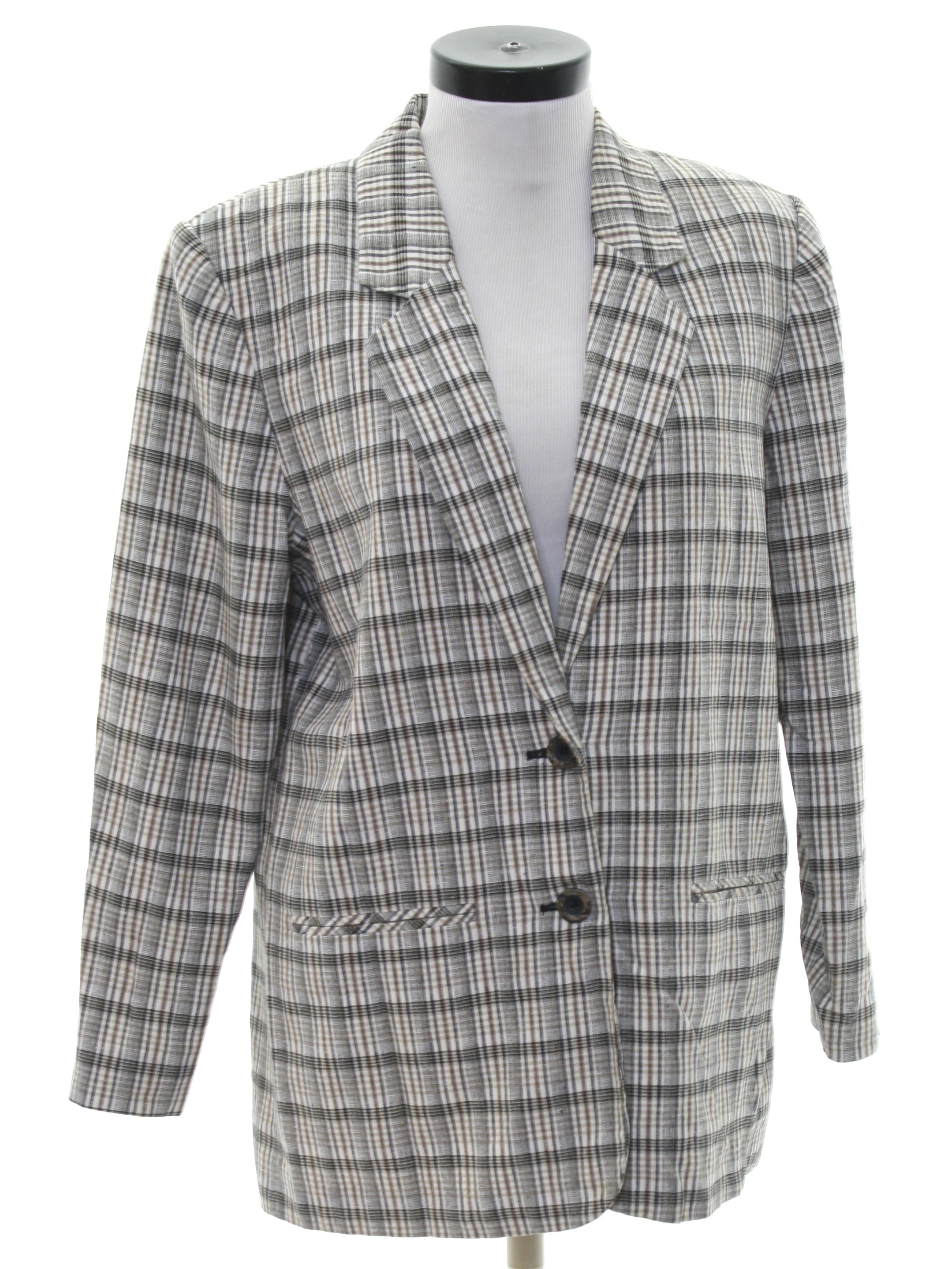 80s style blazer