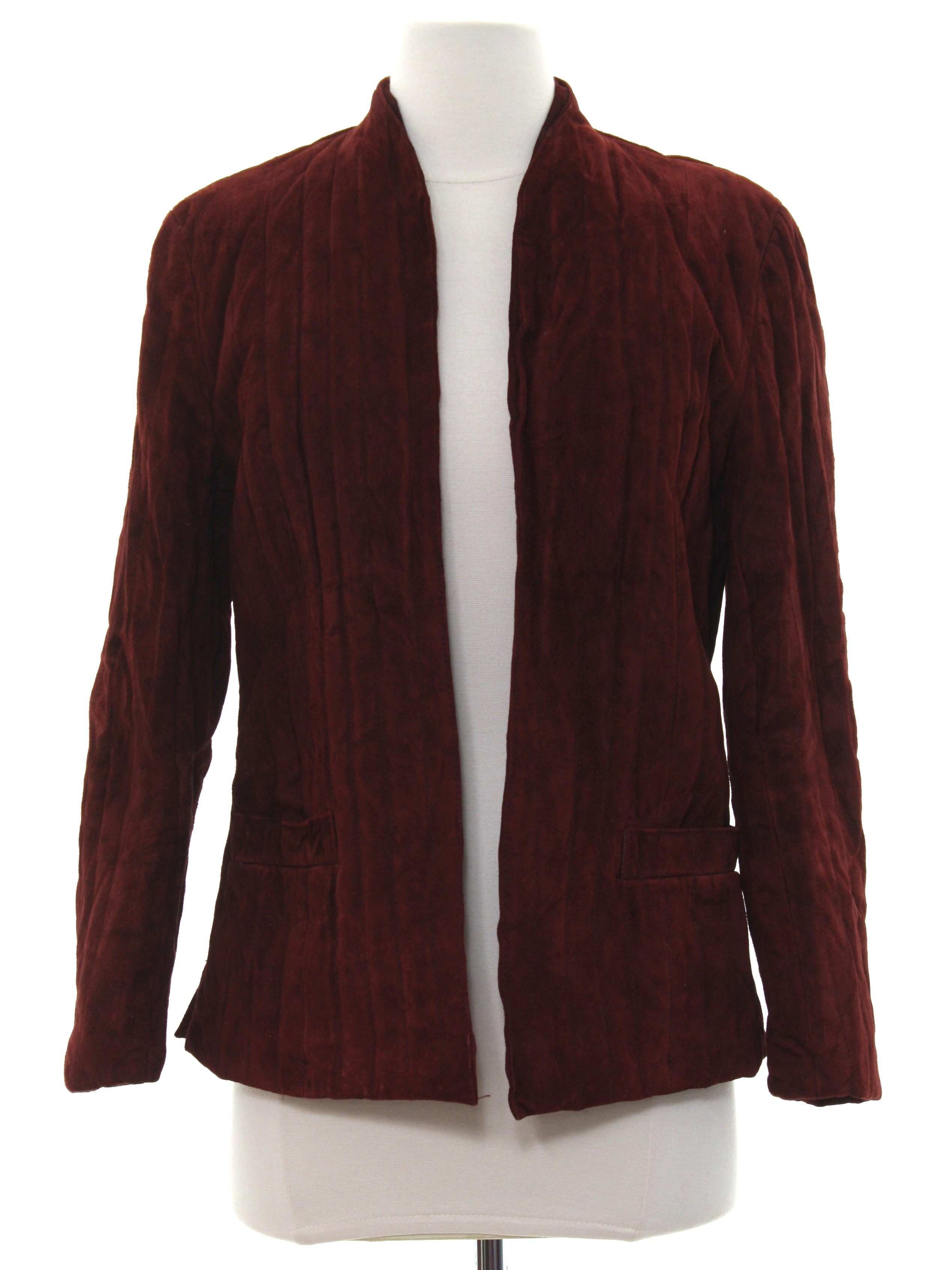 womens leather jacket no collar