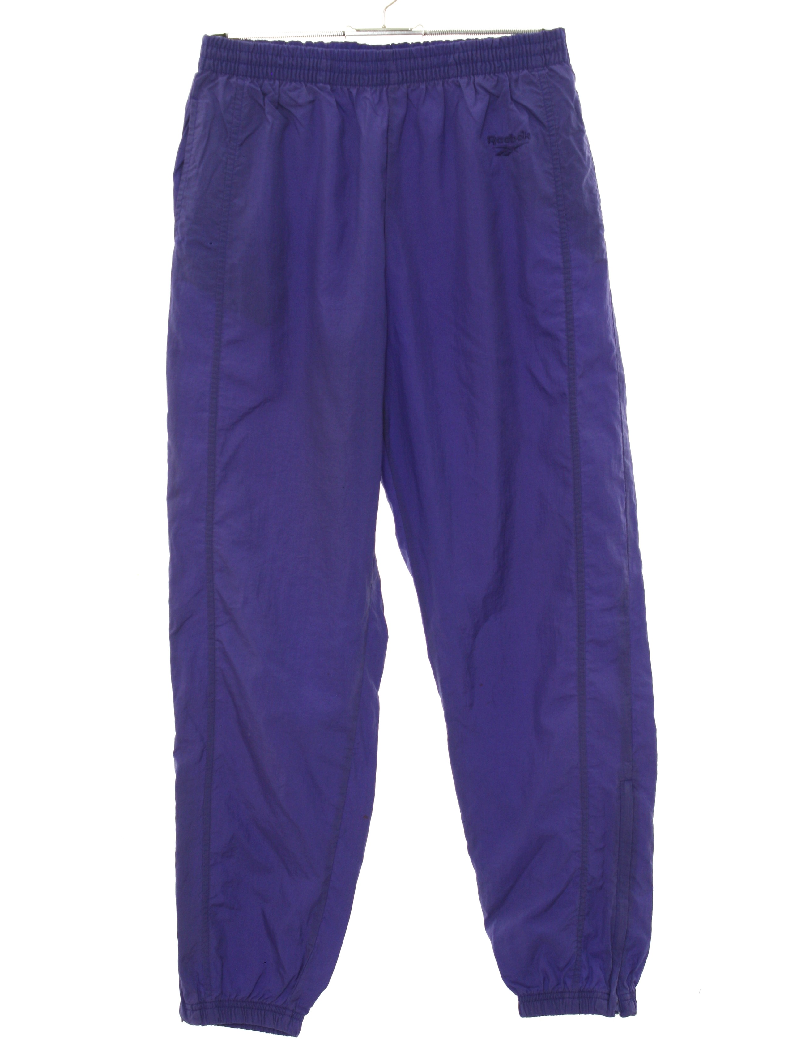 slightly tapered leg baggy track pants 