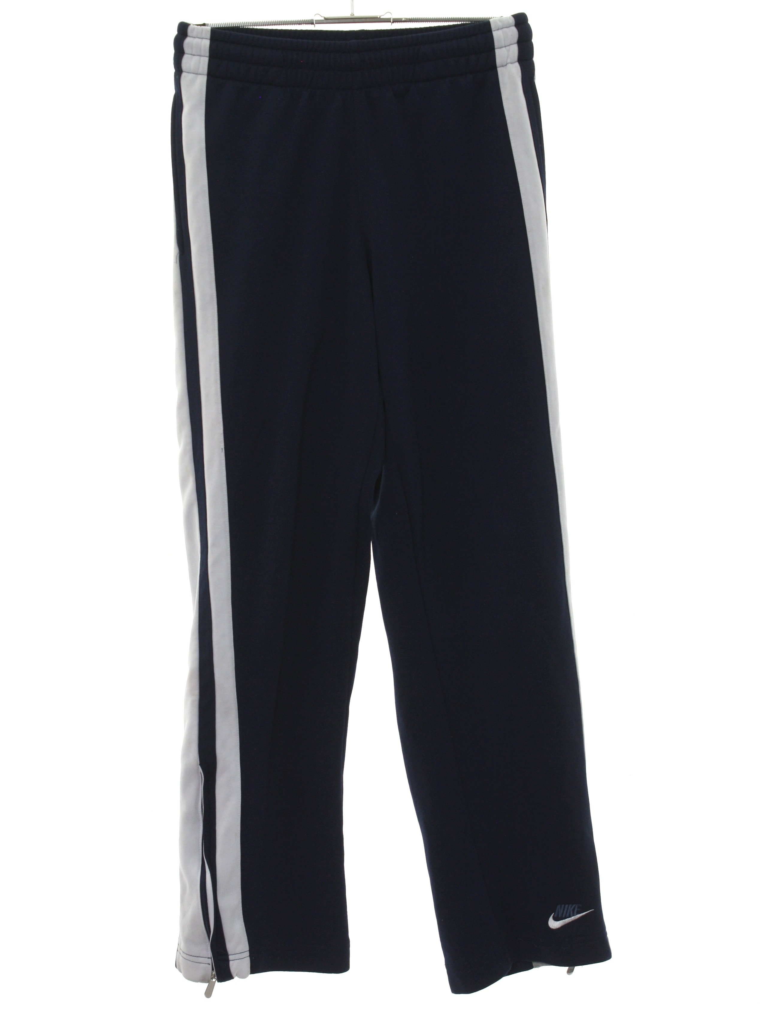 nike tracksuit bottoms white stripe