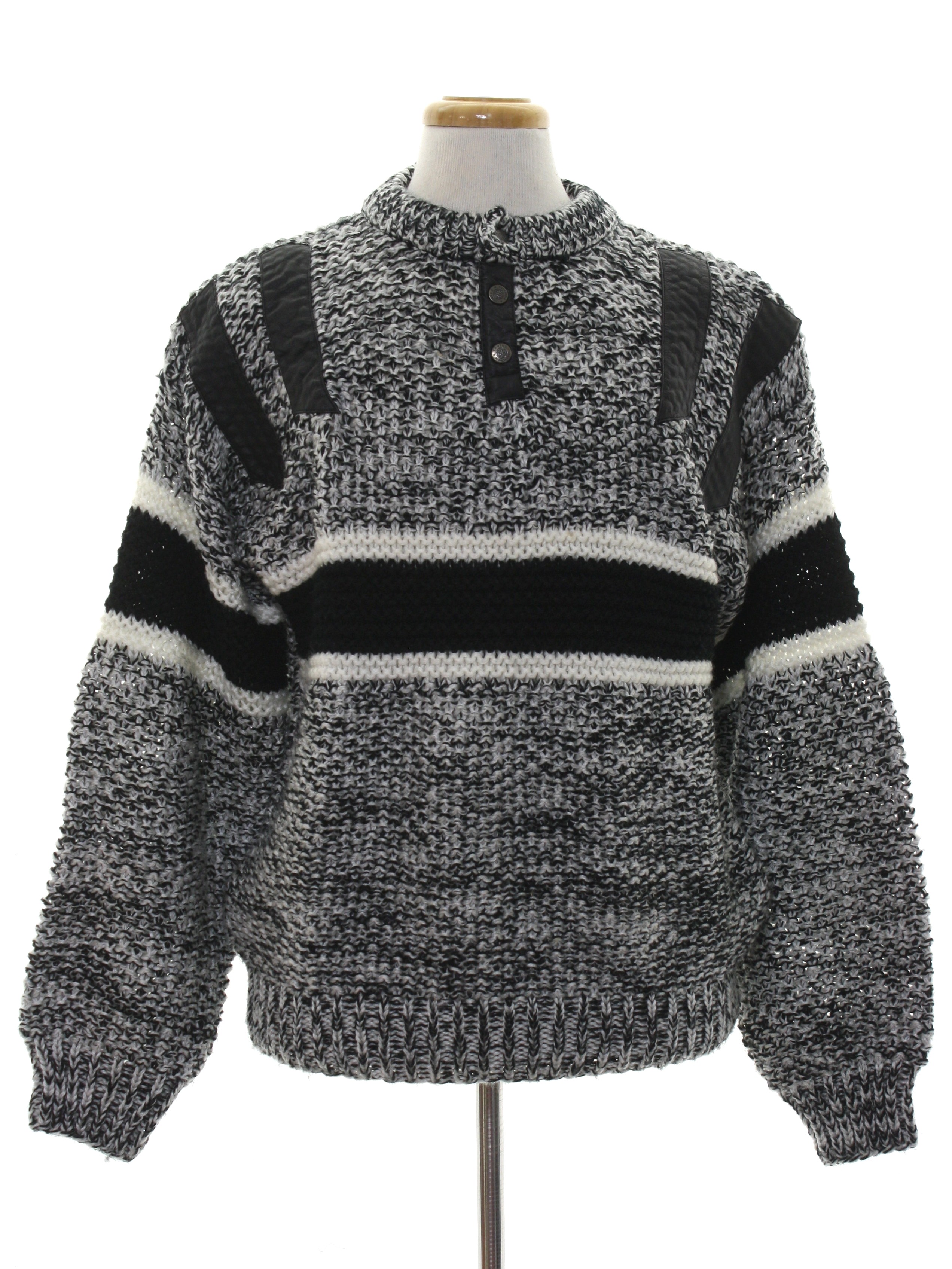 1980's Vintage Trutus Biancarra Sweater: 80s -Trutus Biancarra- Mens ...