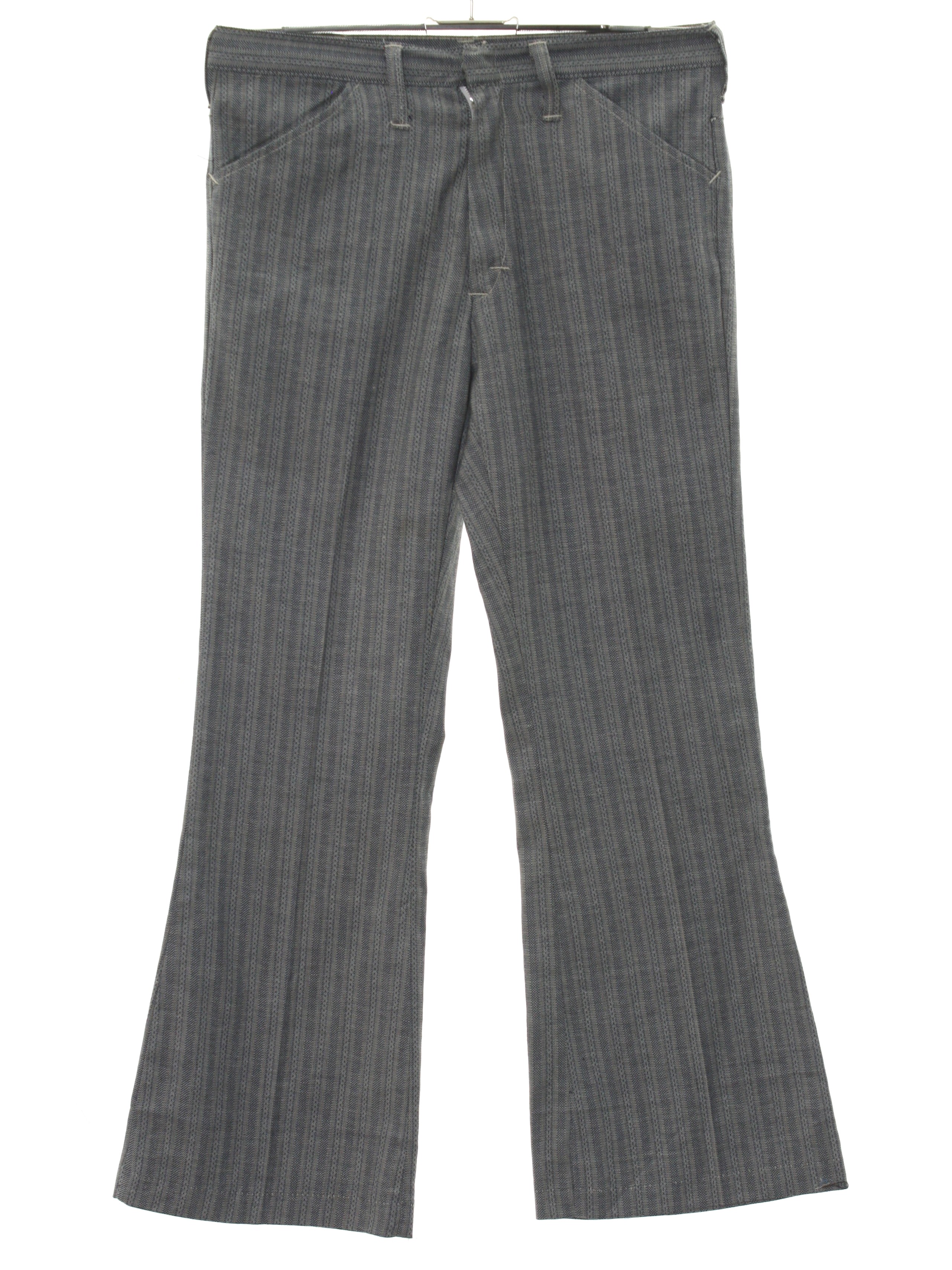 1960's Flared Pants / Flares (Missing Label): 60s -Missing Label- Mens ...