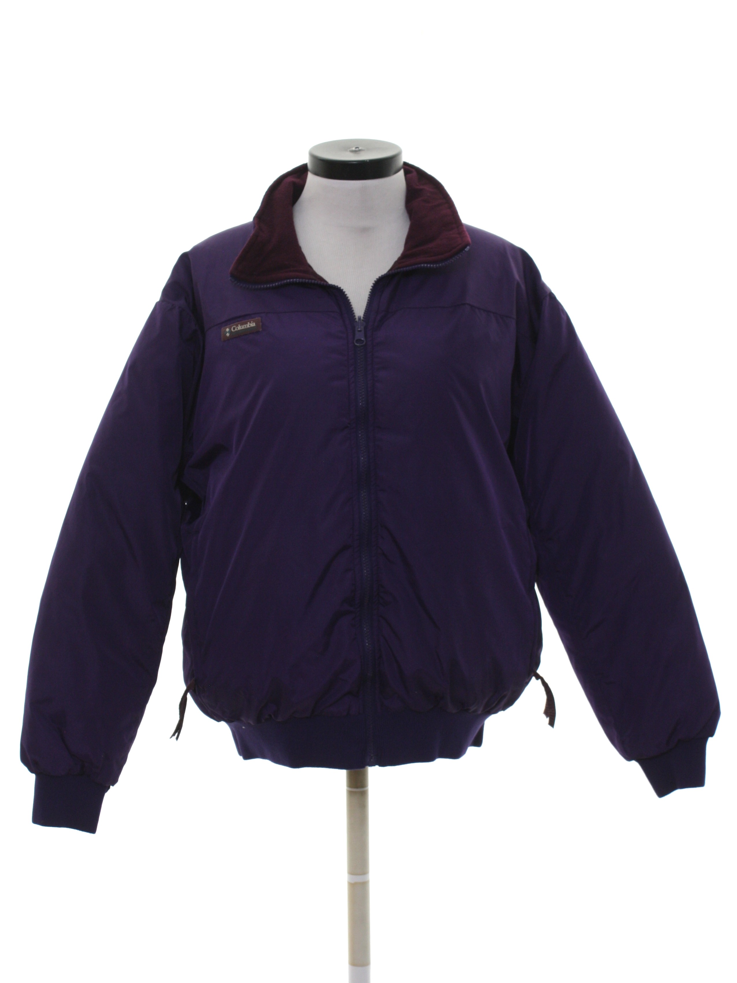 1990s Columbia Jacket: 90s -Columbia- Womens purple background