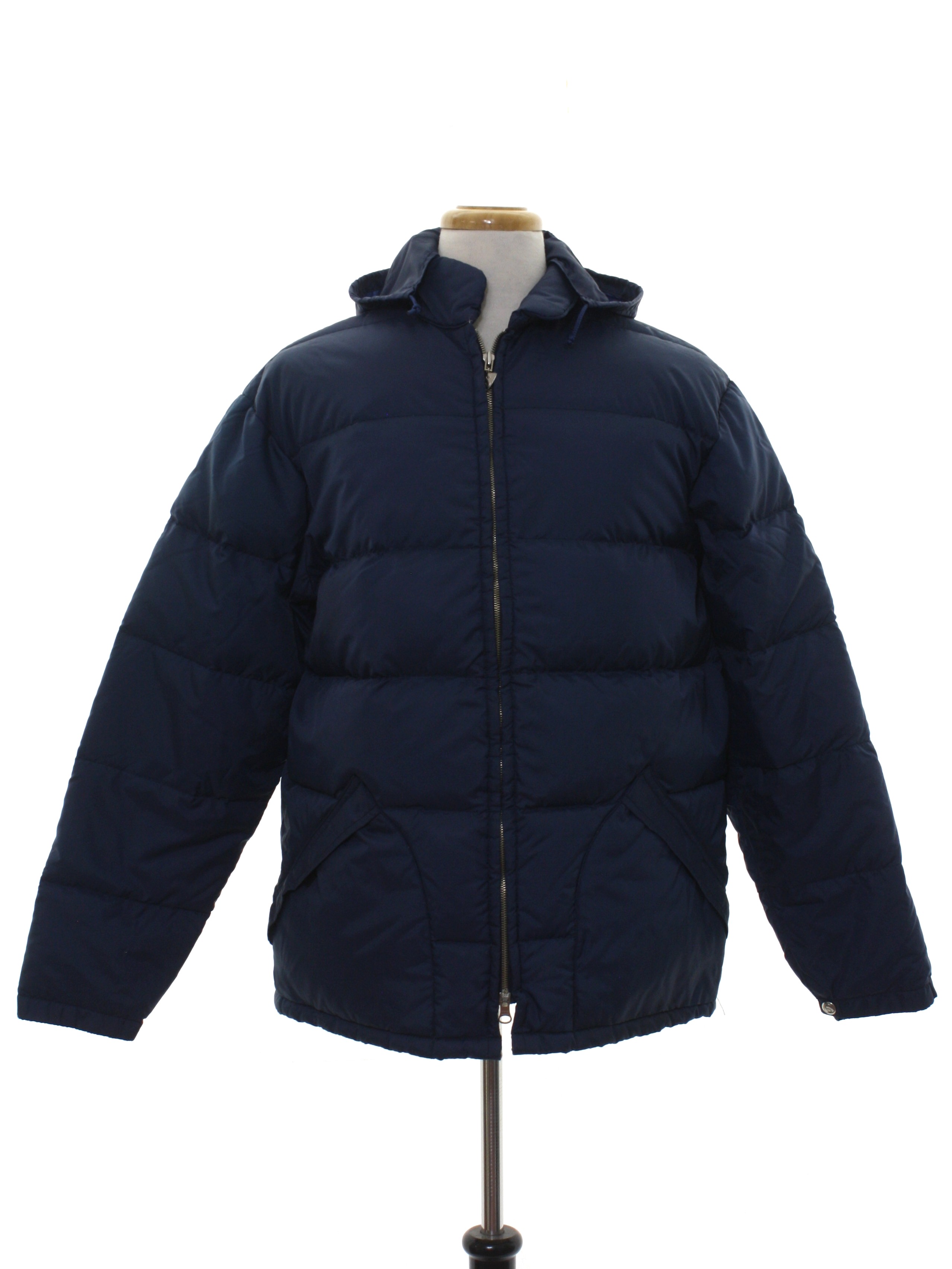 quilted patch ski blouson