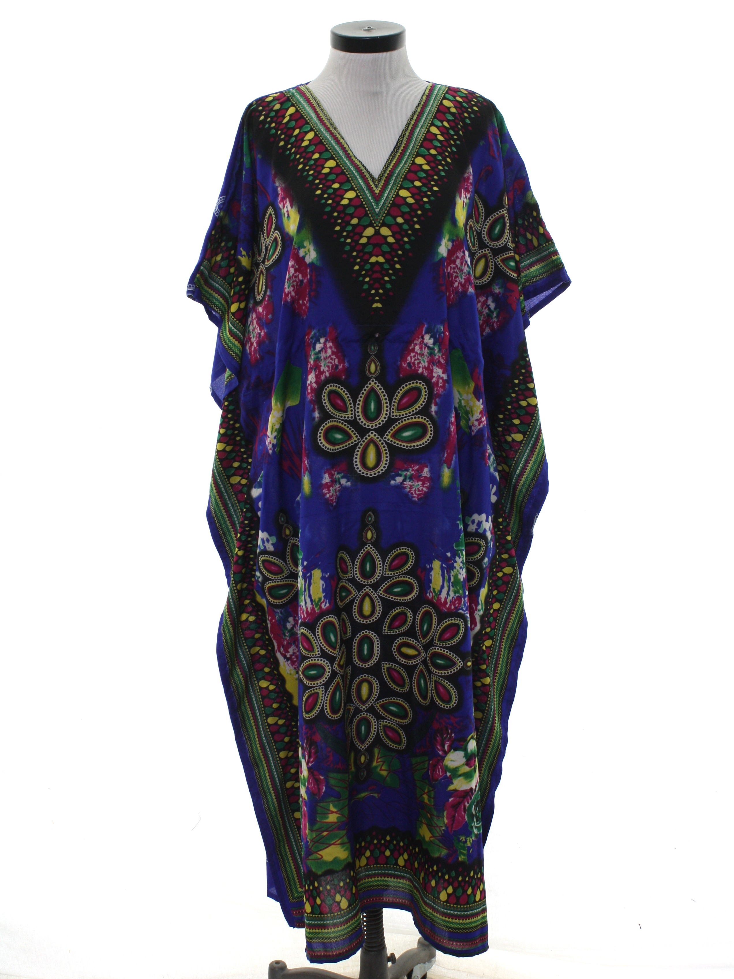 Uniti Casuals 1980s Vintage Hippie Dress: 80s -Uniti Casuals- Womens ...