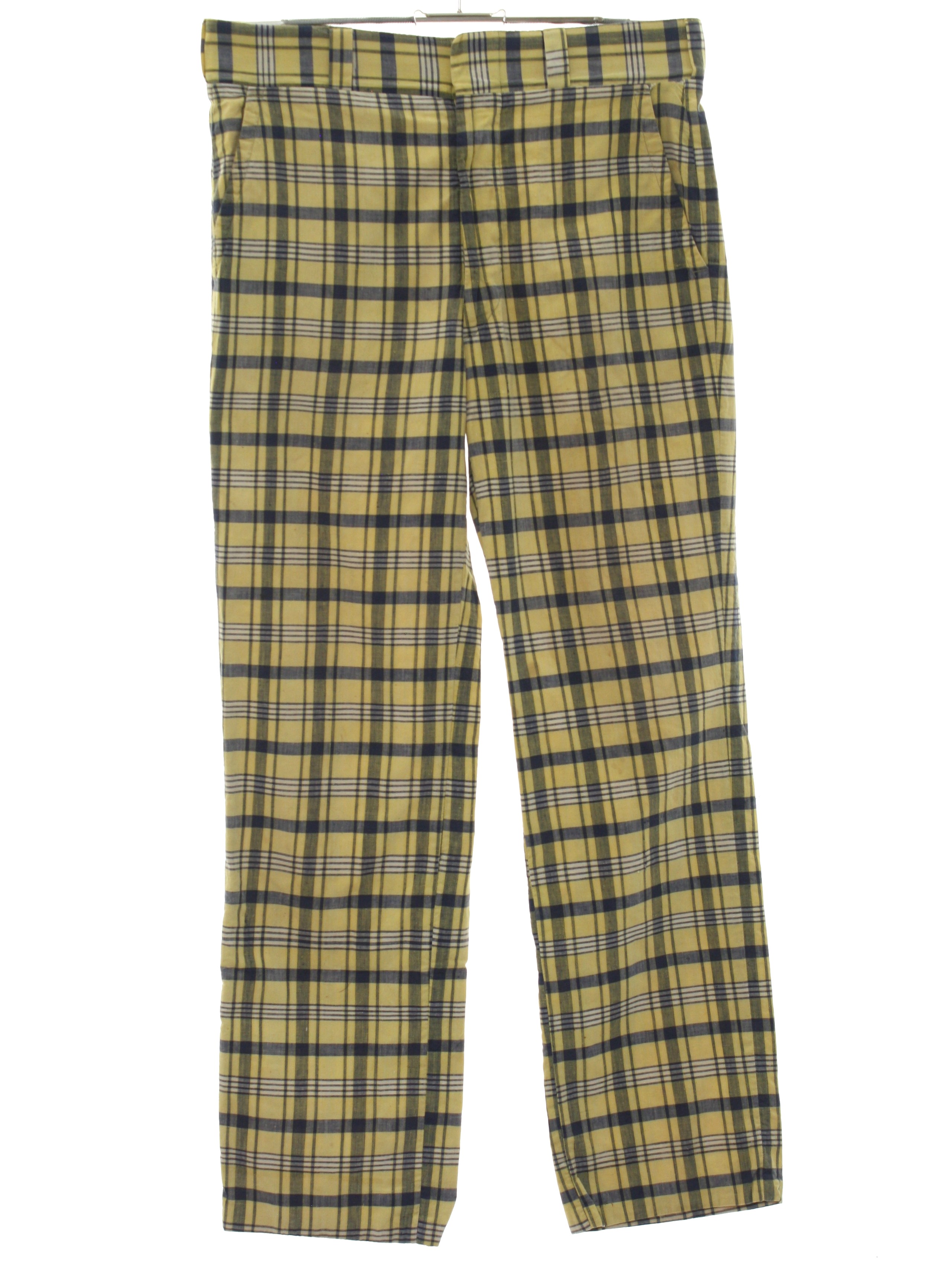 mens plaid golf pants cheap