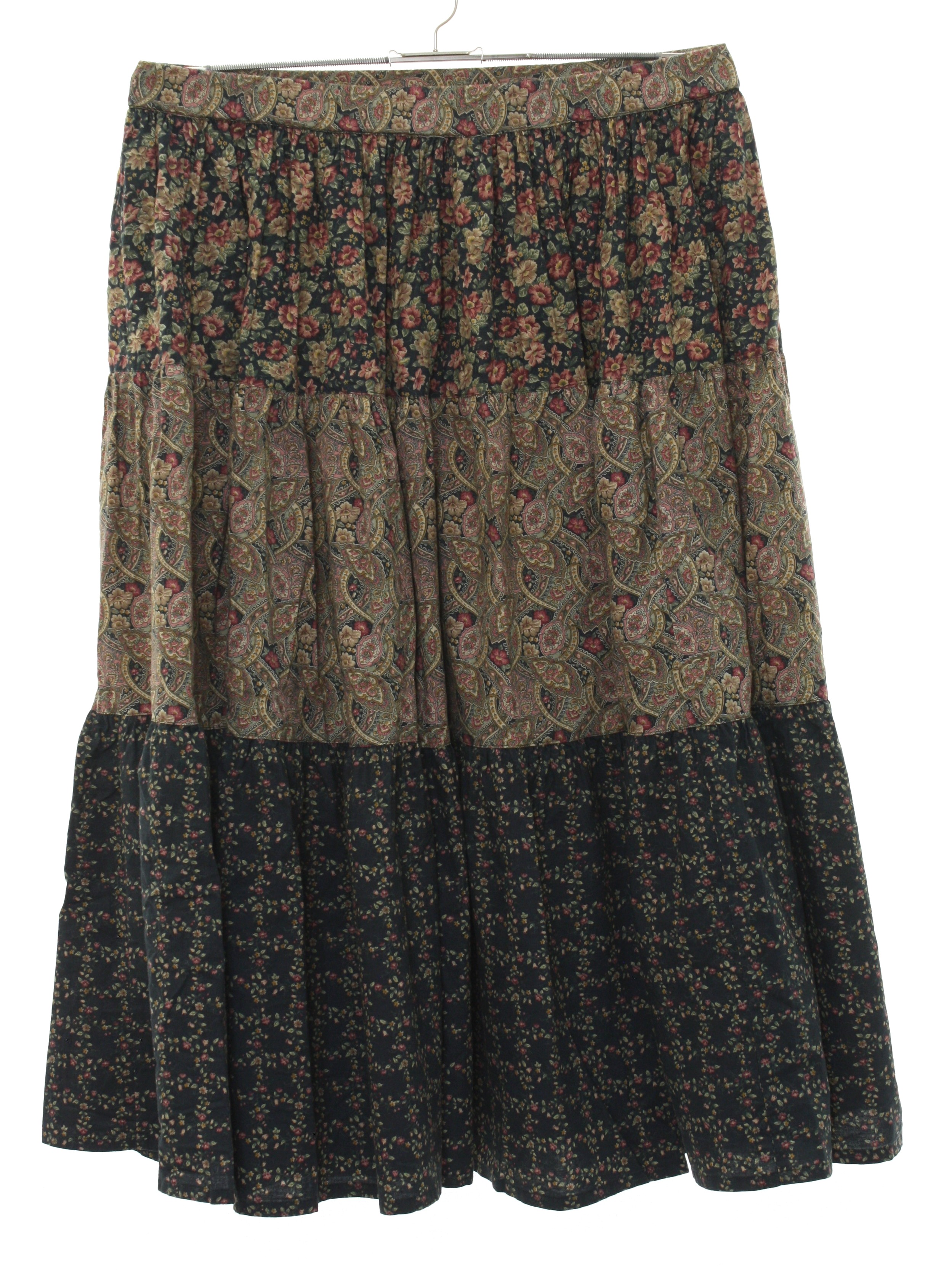 Retro 1980's Hippie Skirt (Conversation Pieces) : 80s -Conversation ...