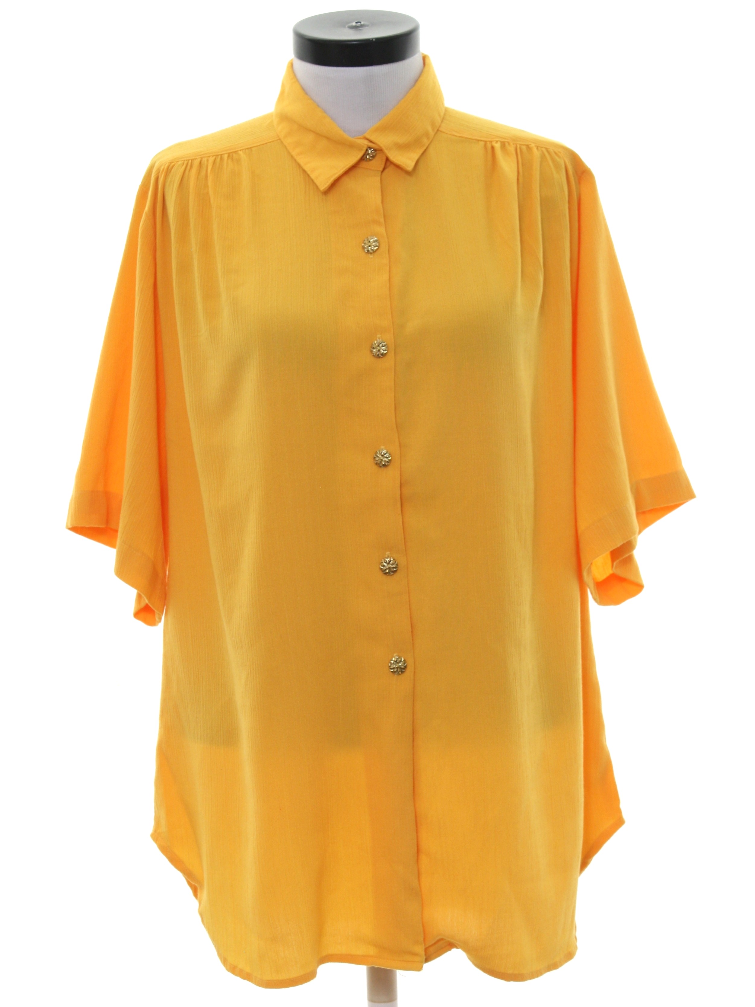 dark yellow shirt women's
