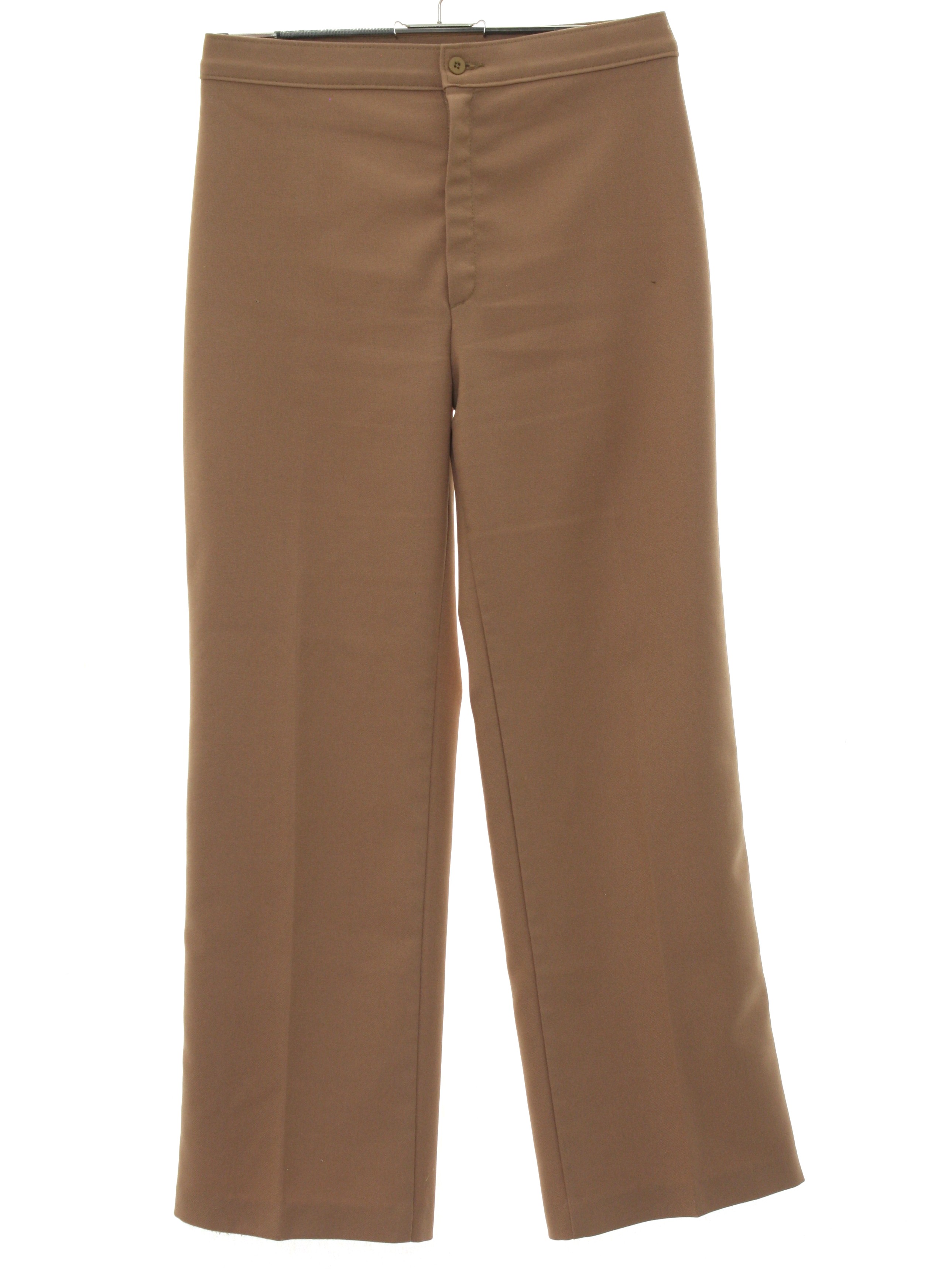 1980's Pants (JCPenney): 80s -JCPenney- Womens tan polyester pants ...