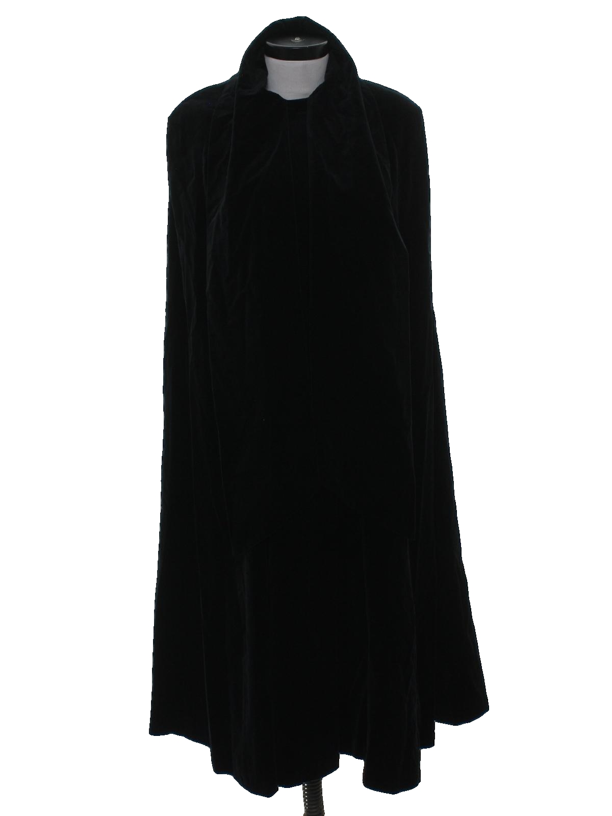 Vintage 1980's Jacket: 80s -Maxx Meren- Womens black background cotton ...