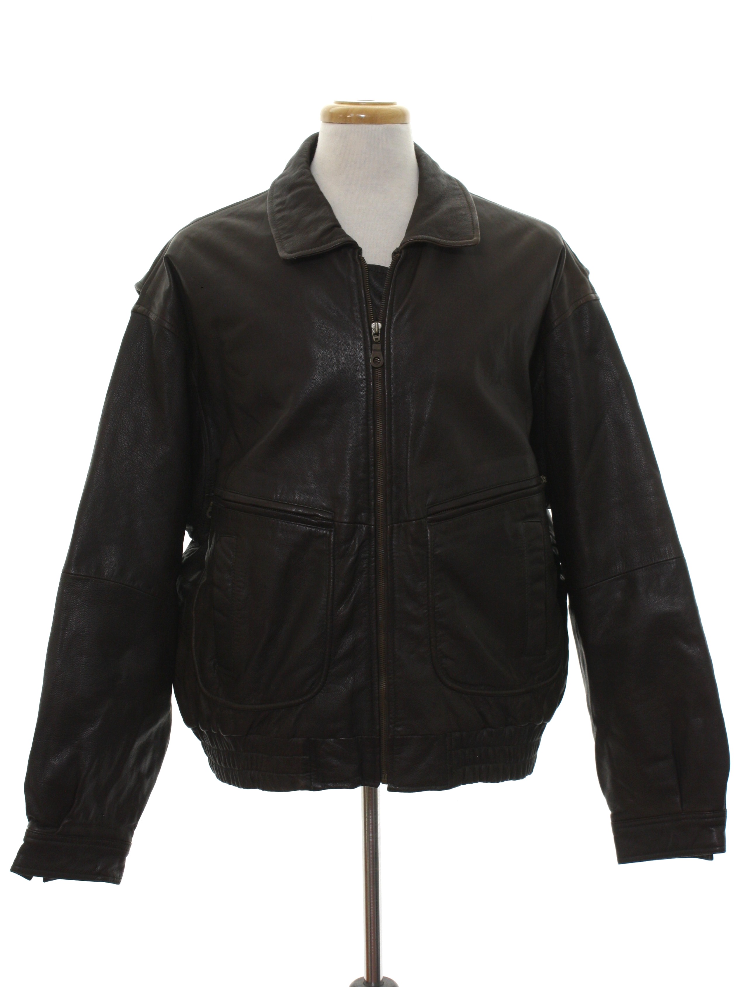 New Zealand Outback 90's Vintage Leather Jacket: 90s -New Zealand ...