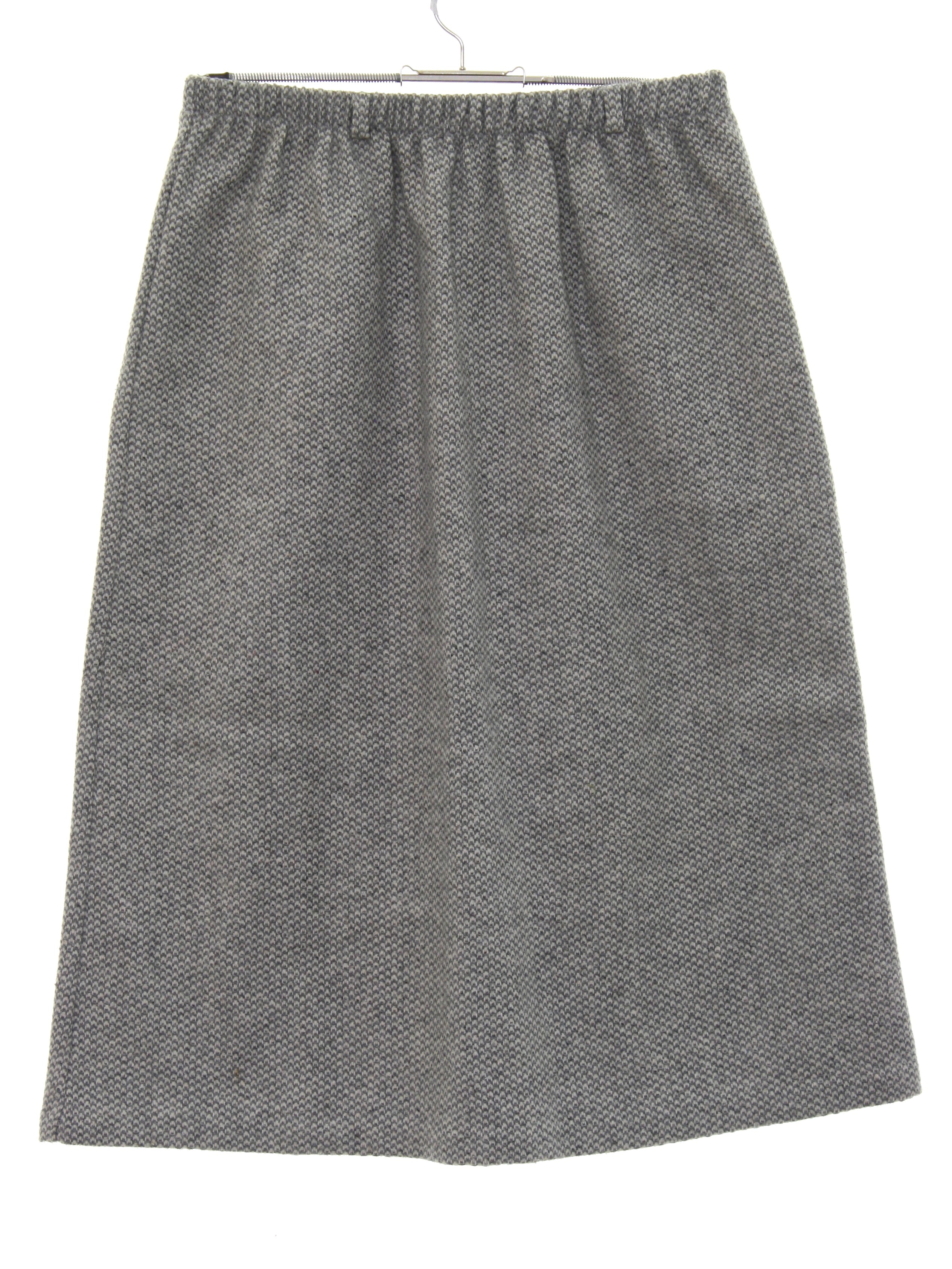 1980's Vintage Russ Toggs Skirt: 80s -Russ Toggs- Womens shaded grey ...