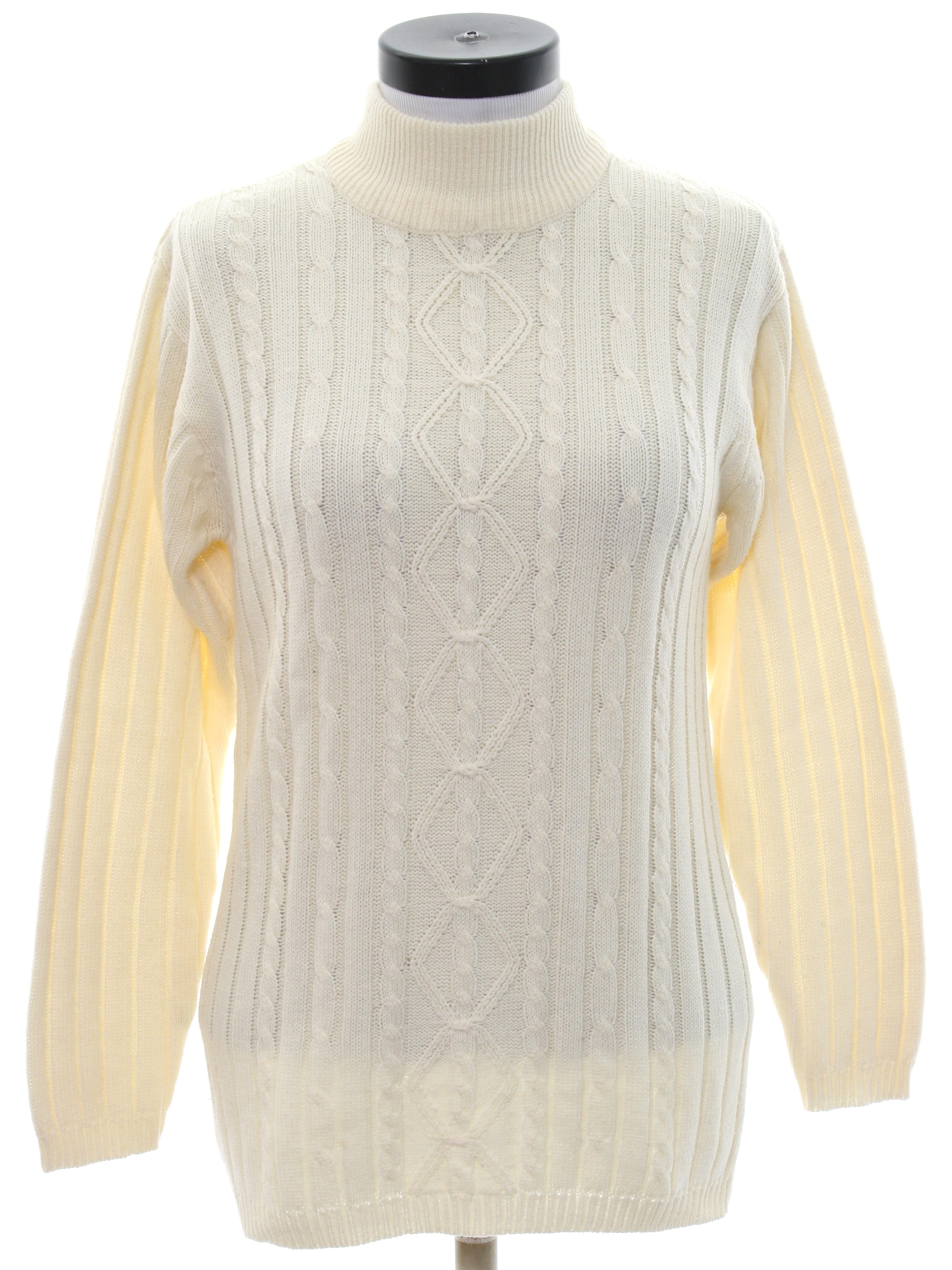 90s Vintage Erika Classics Sweater: 90s -Erika Classics- Womens ivory ...