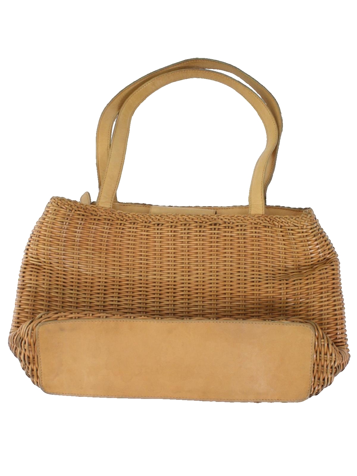 light tan purse