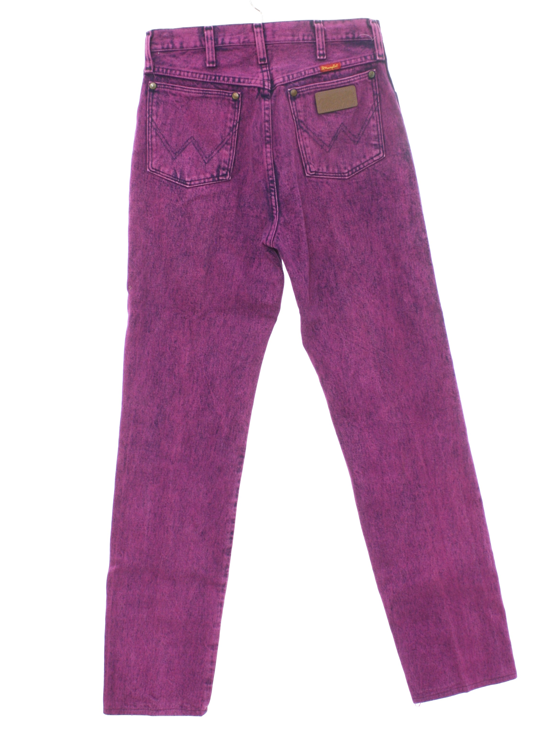 Vintage Wrangler 80's Pants: 80s -Wrangler- Womens fuchsia background ...