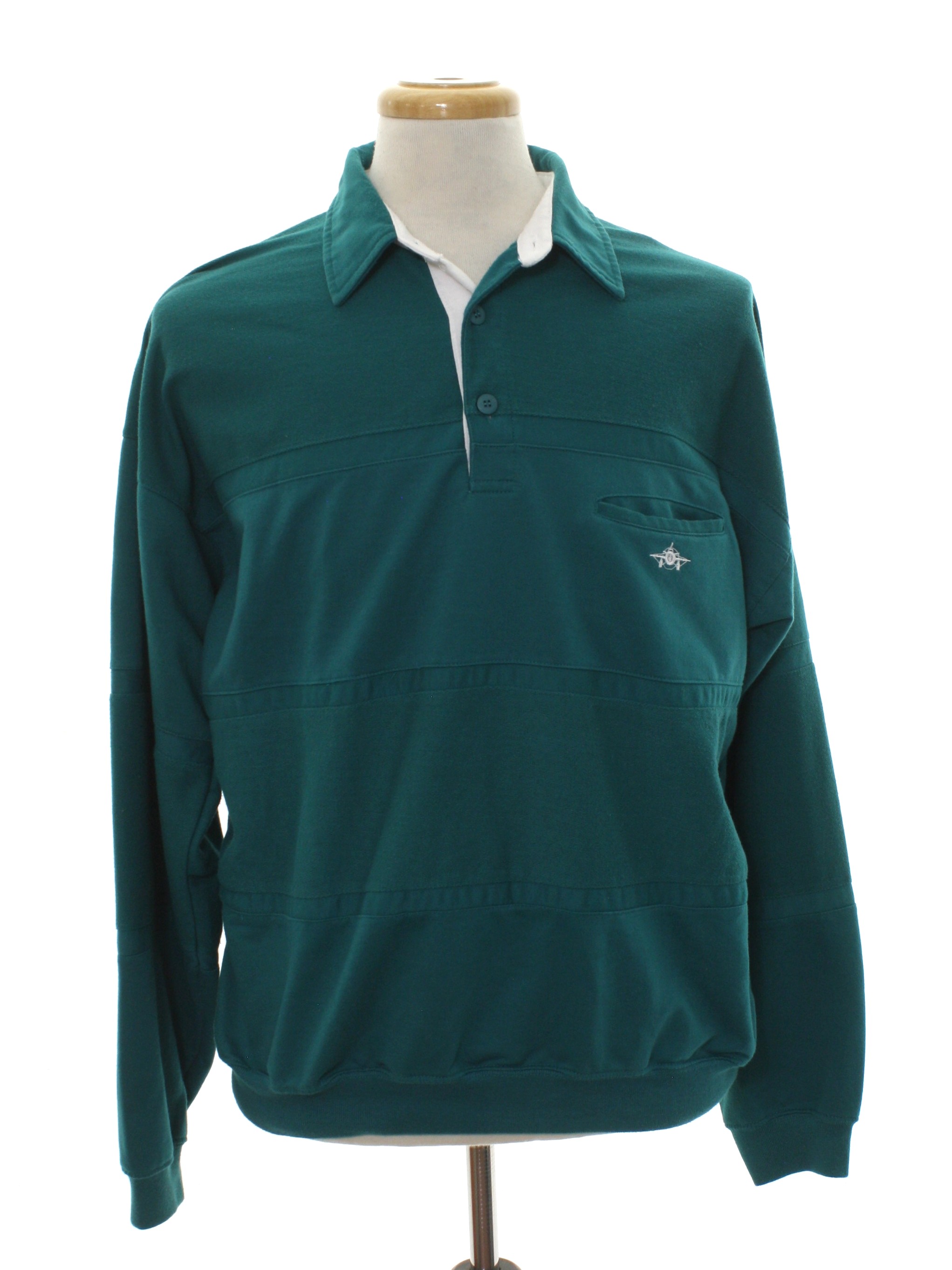 80's Green Line Shirt: 80s -Green Line- Mens emerald green background ...