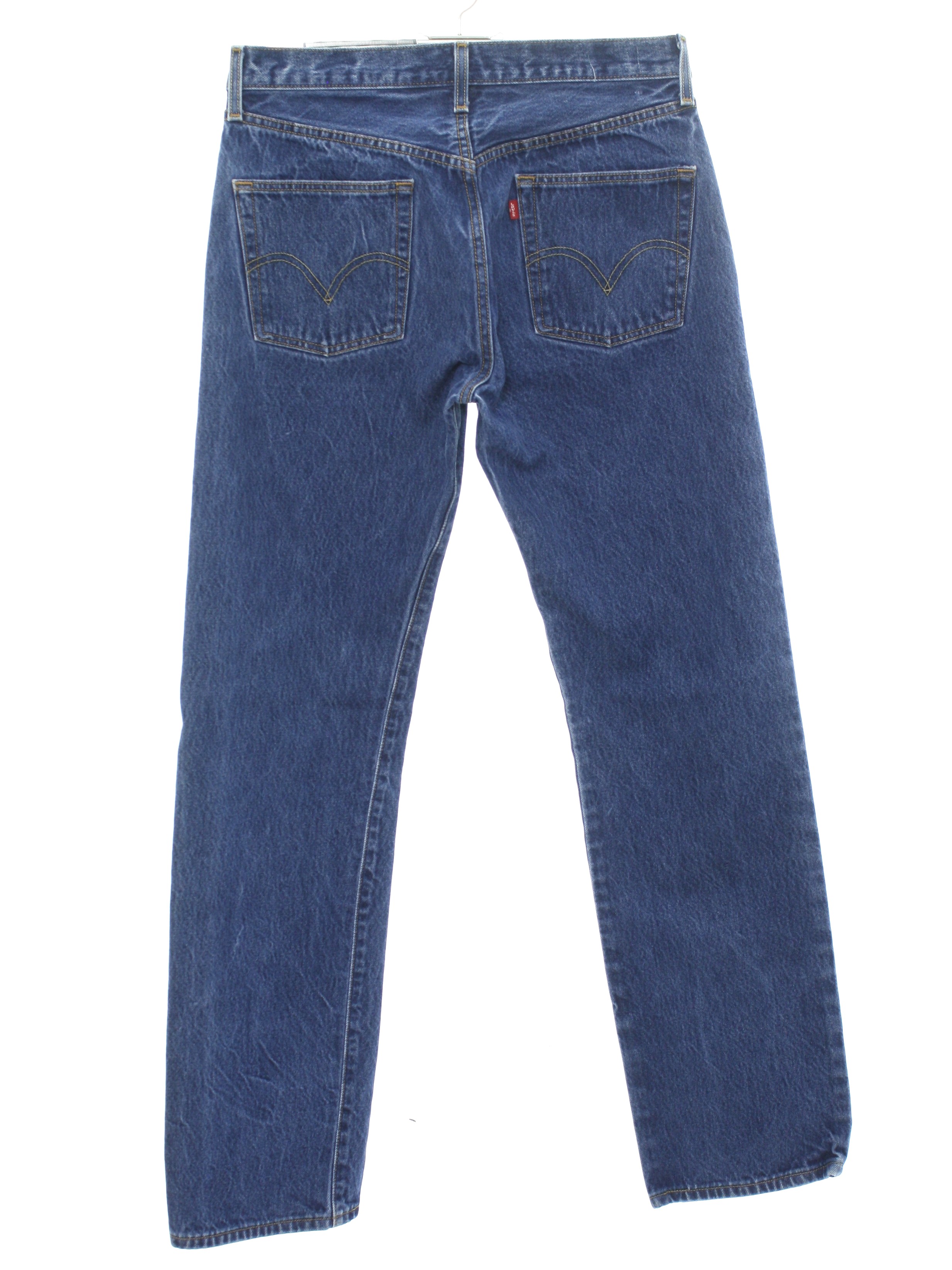 1990's Retro Pants: Early 90s -Levis- 501- Mens stone washed blue ...