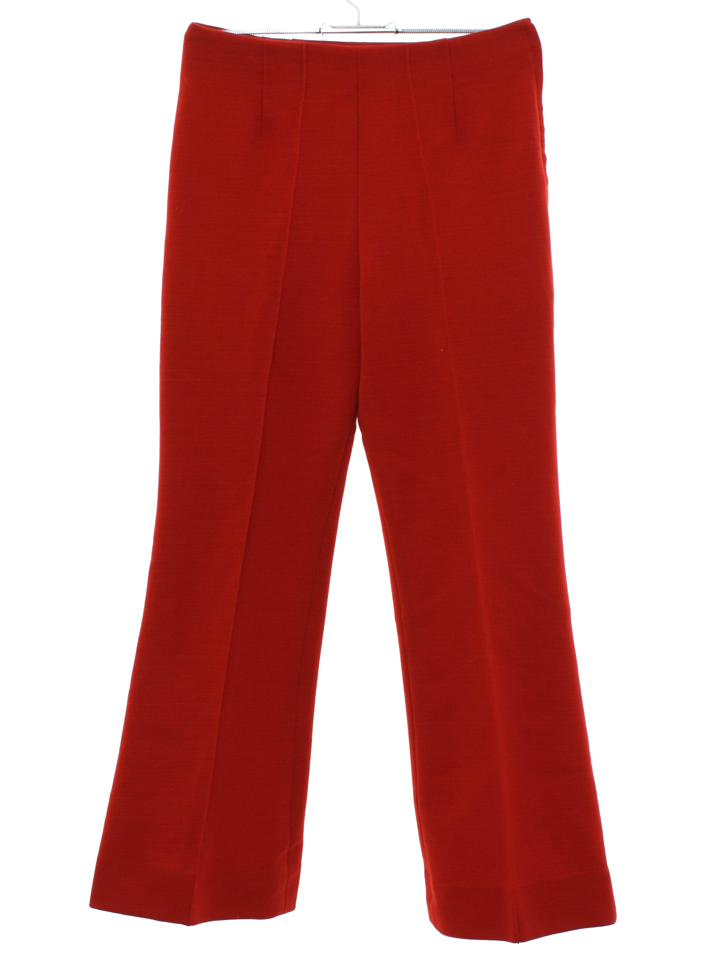70's Vintage Bellbottom Pants: 70s -Home Sewn- Womens red background ...
