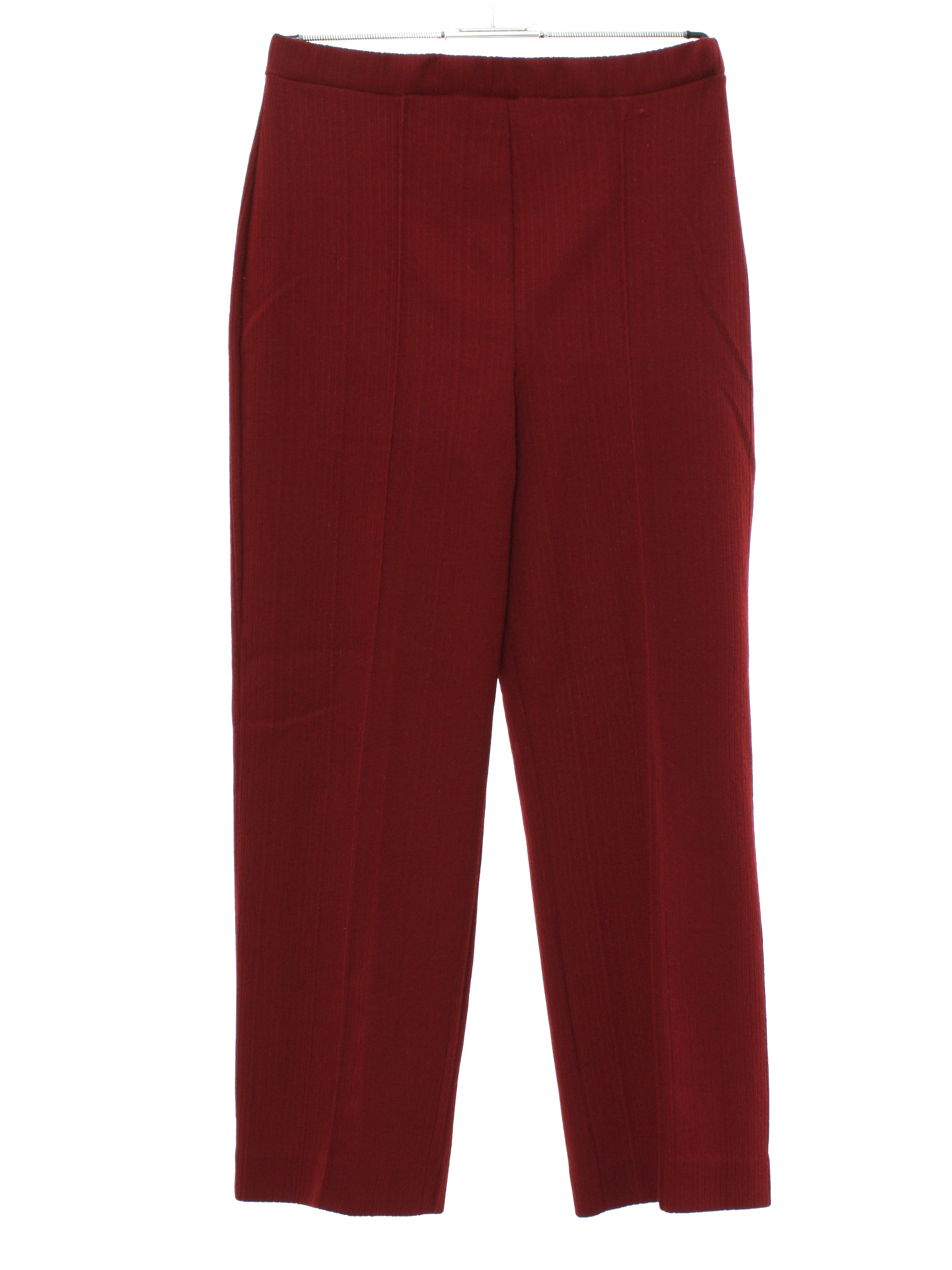 70s Pants (item eyes): 70s -item eyes- Womens brick red background ...
