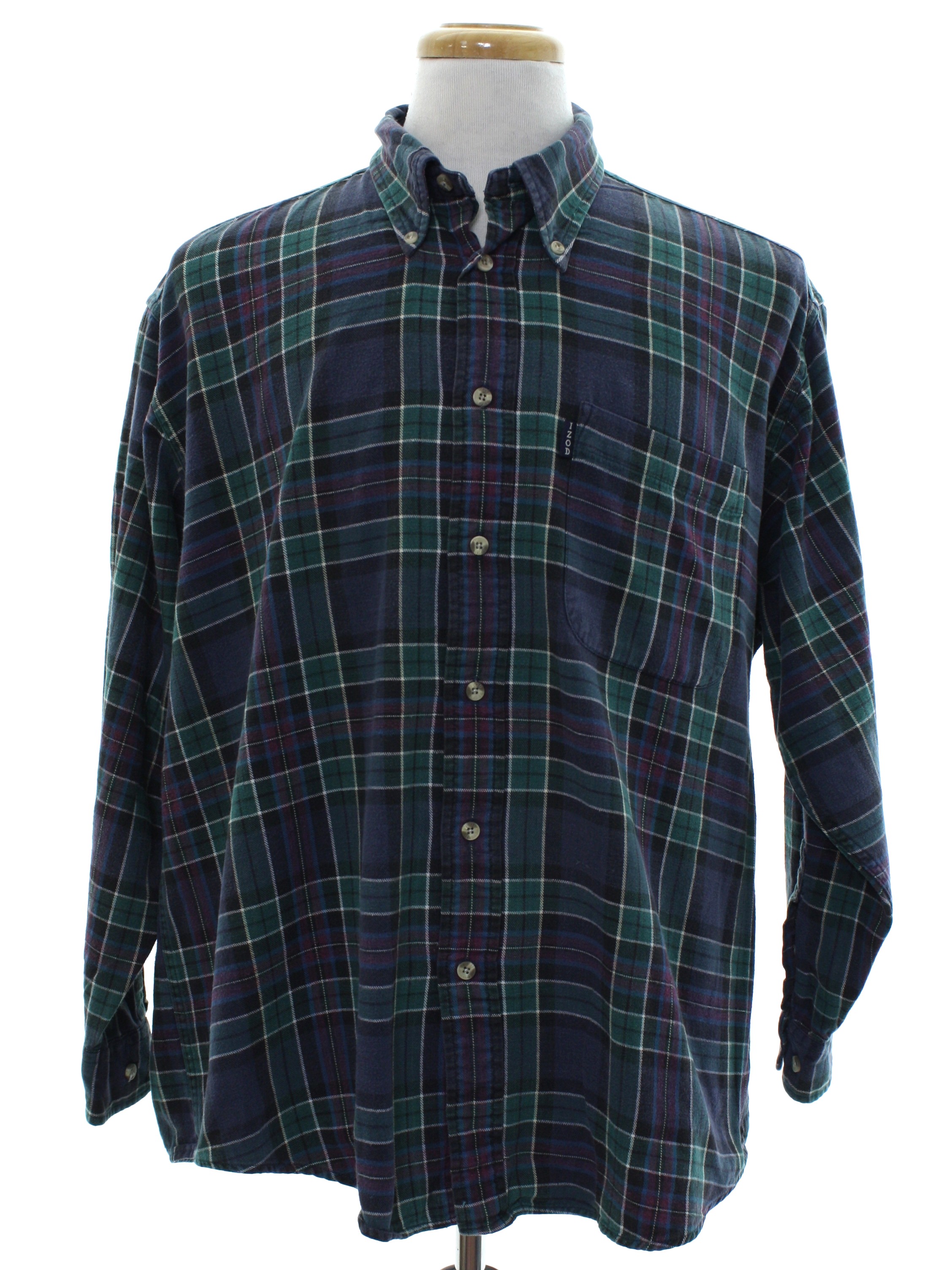 1990's Shirt (Izod): Early 90s -Izod- Mens green, blue, black, maroon ...