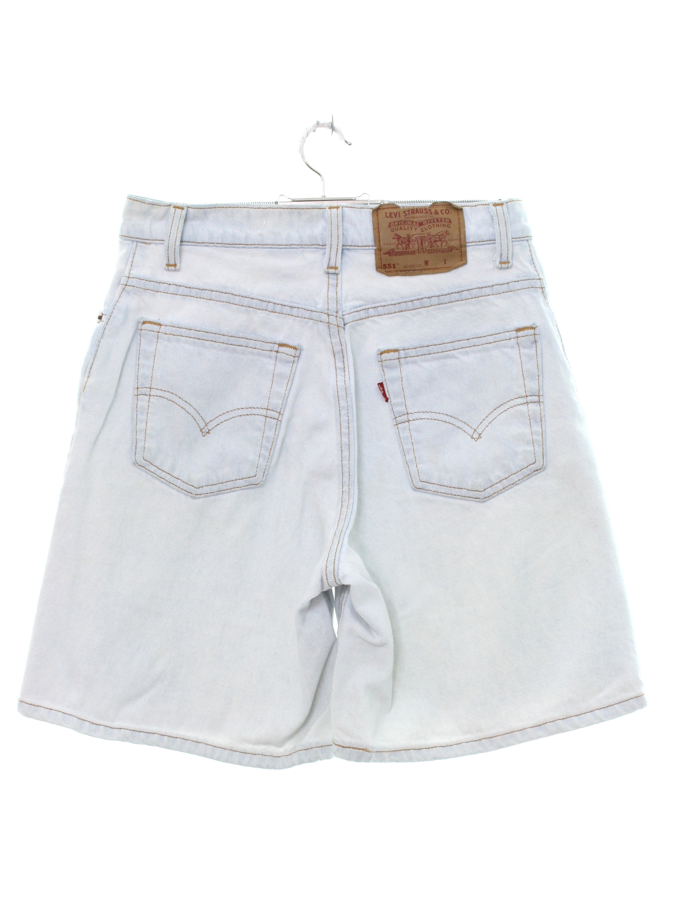80s Vintage Levis 551 Relaxed Fit Shorts: 80s -Levis 551 Relaxed Fit ...