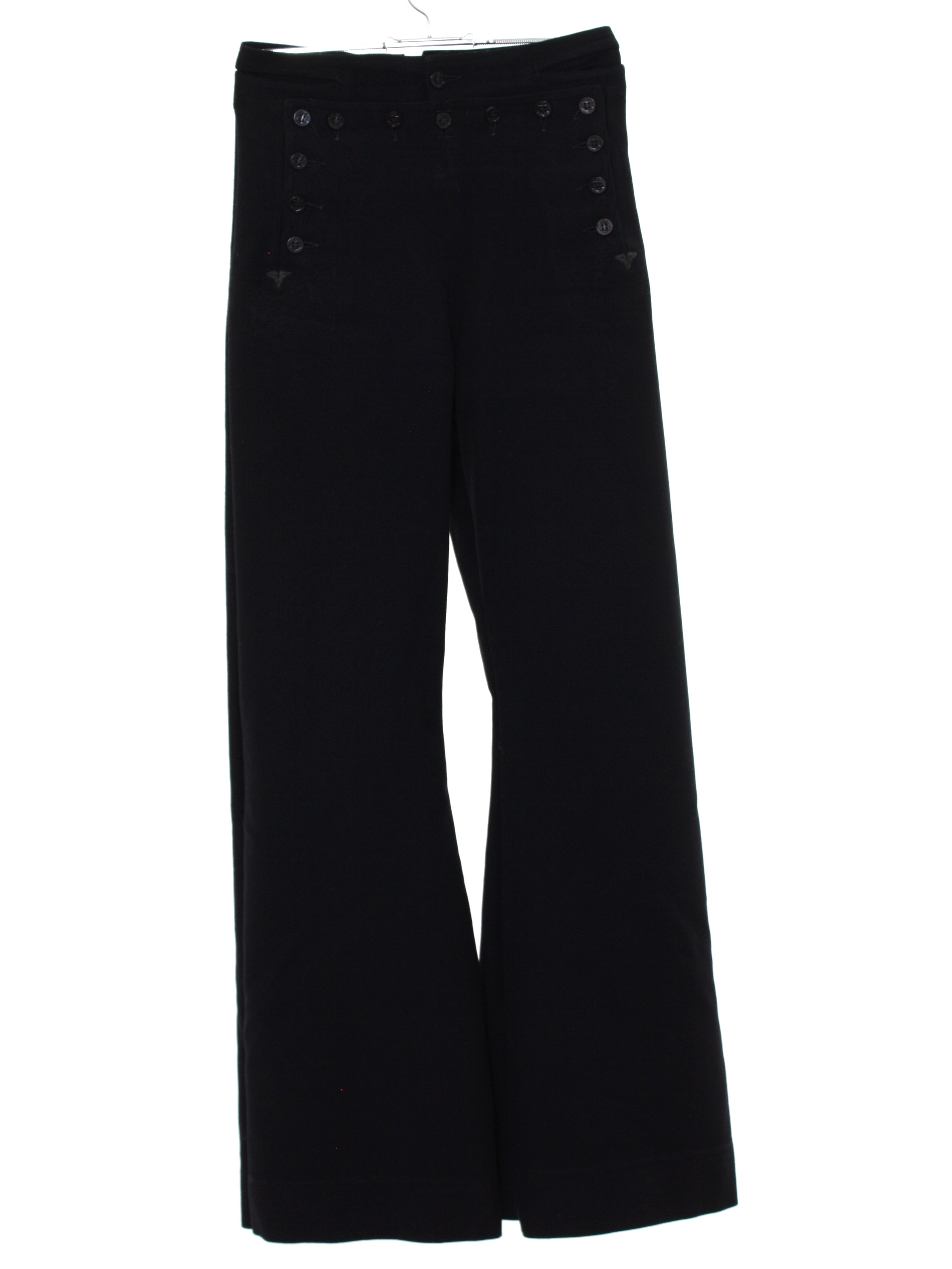 Retro 60s Bellbottom Pants (Navy Issue) : 60s -Navy Issue- Mens ...