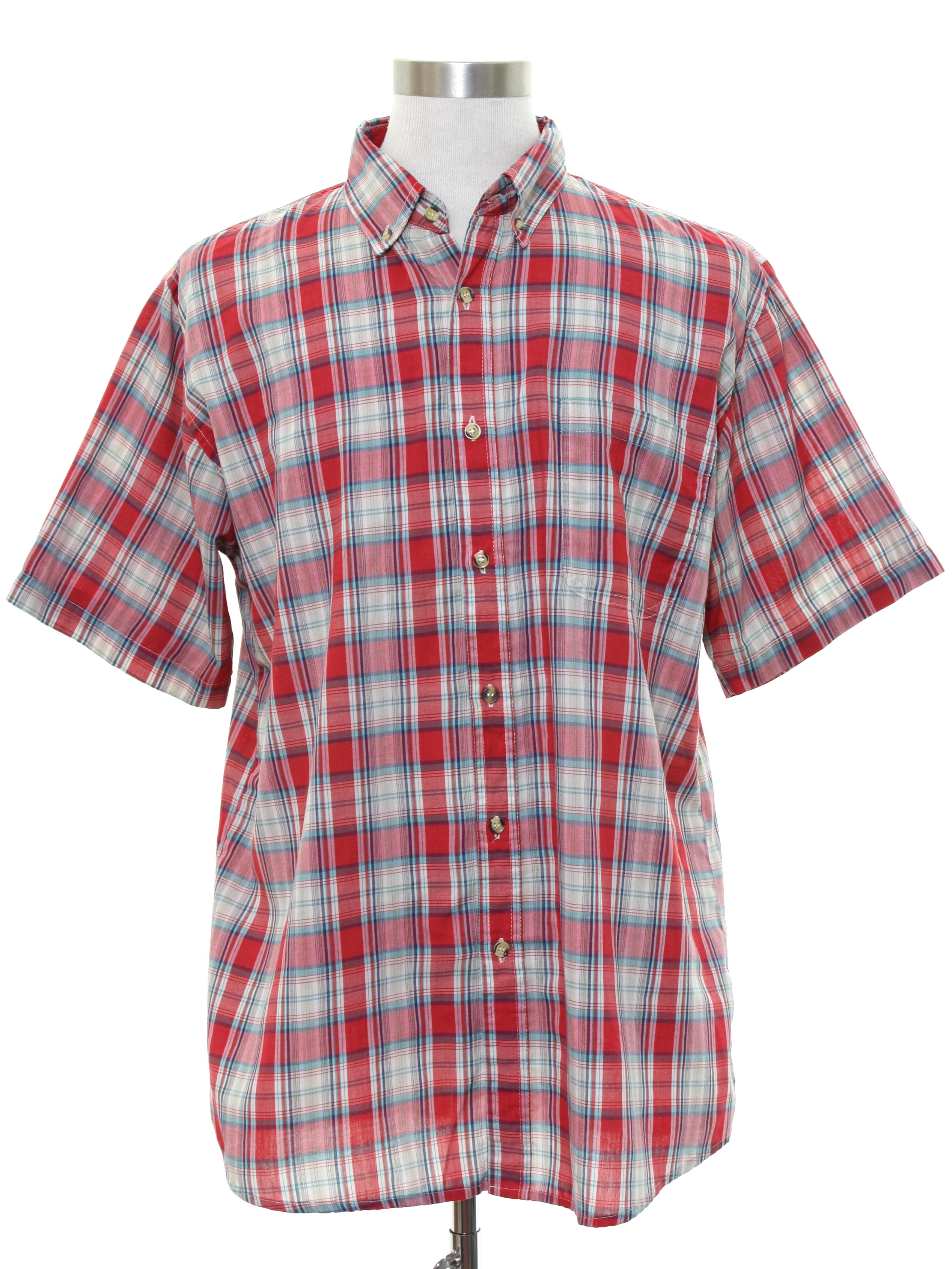 Retro 1980's Shirt (Puritan) : 80s -Puritan- Mens red background ...