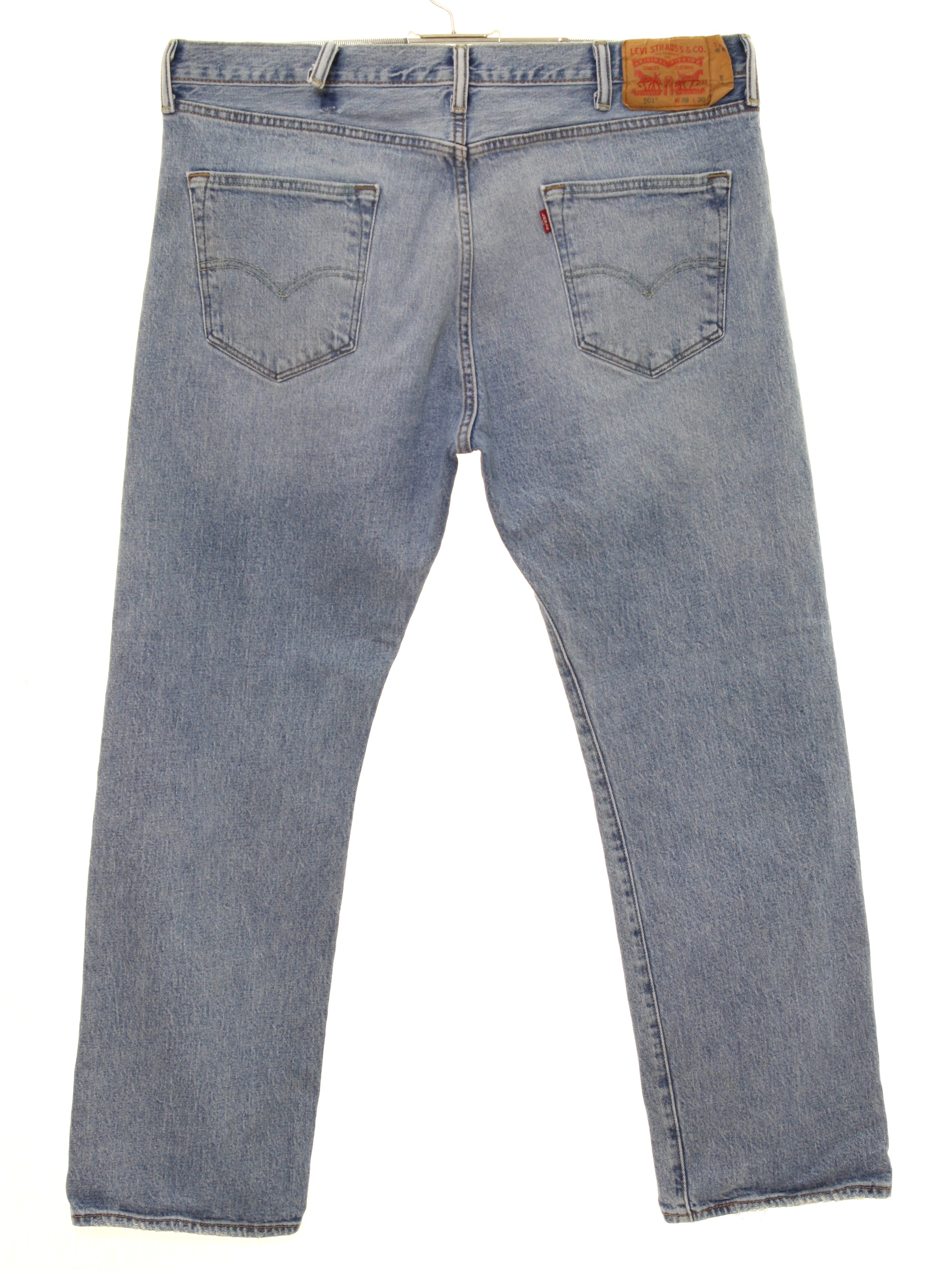 Retro 1990's Pants (Levis 501) : 90s -Levis 501- Mens heavily faded and ...