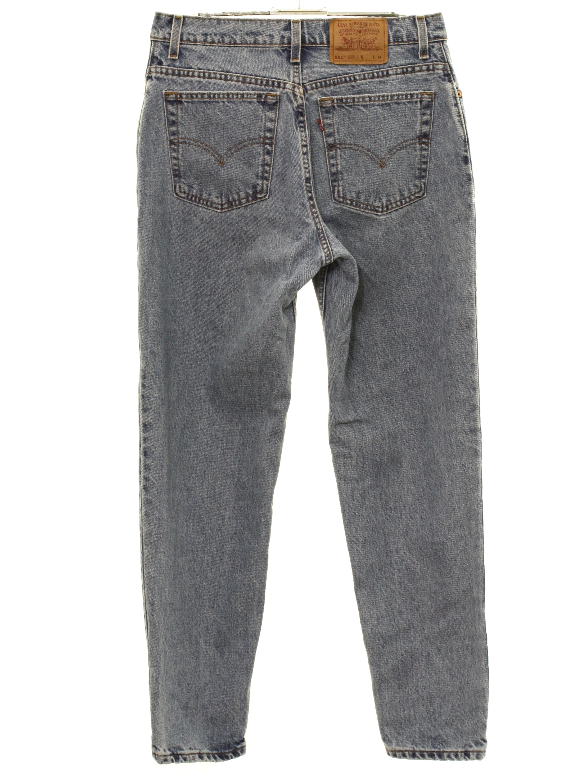 1980's Vintage Levis 551 Pants: 80s -Levis 551- Womens stone washed ...