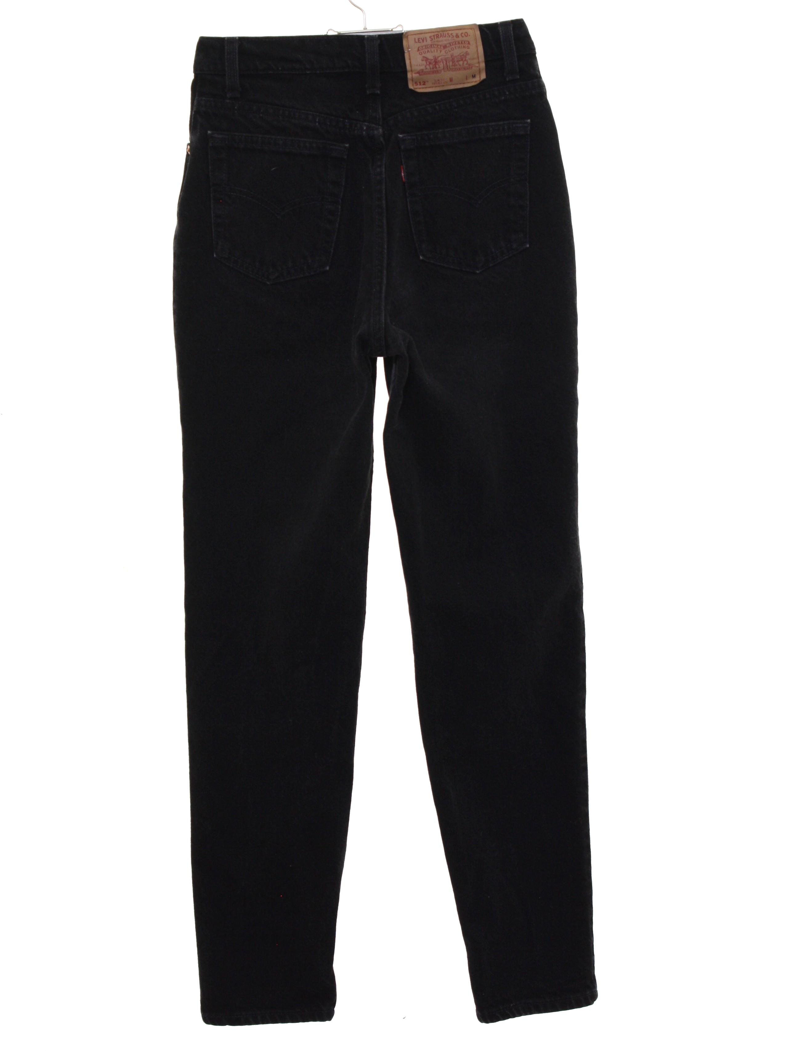 women's black levi jeans