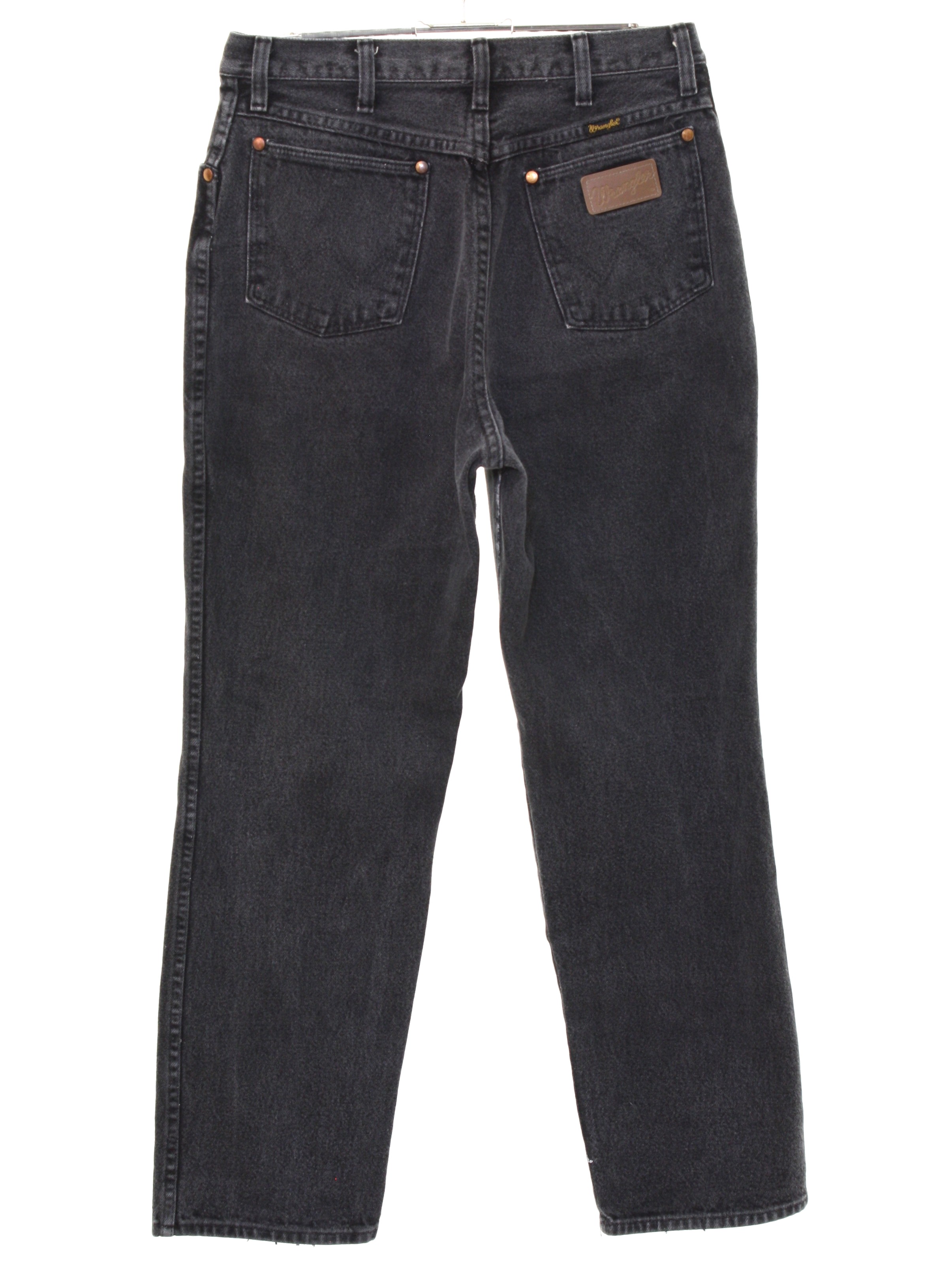 high waisted western jeans