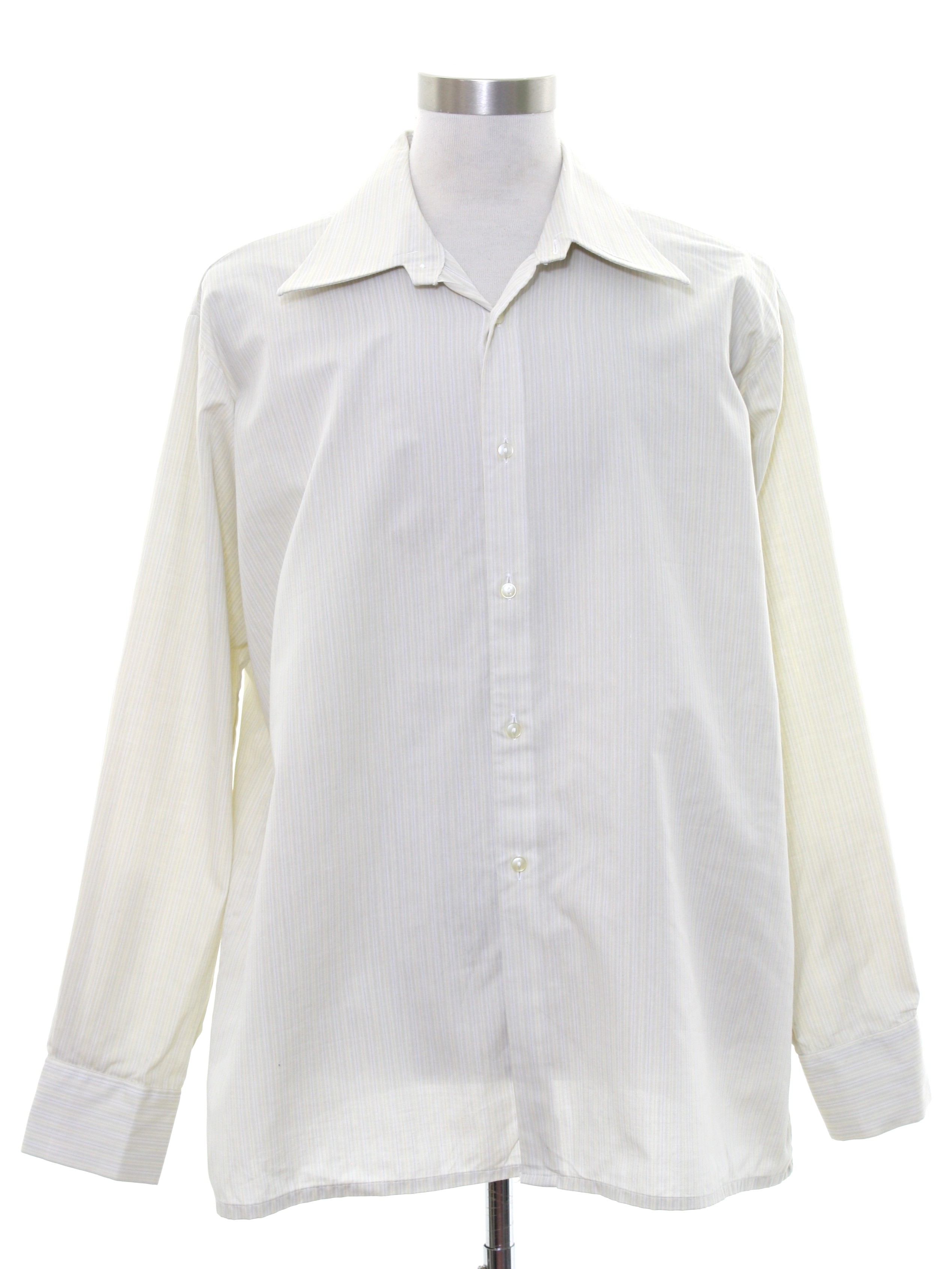 Regent 60's Vintage Shirt: Late 60s -Regent- Mens white background ...