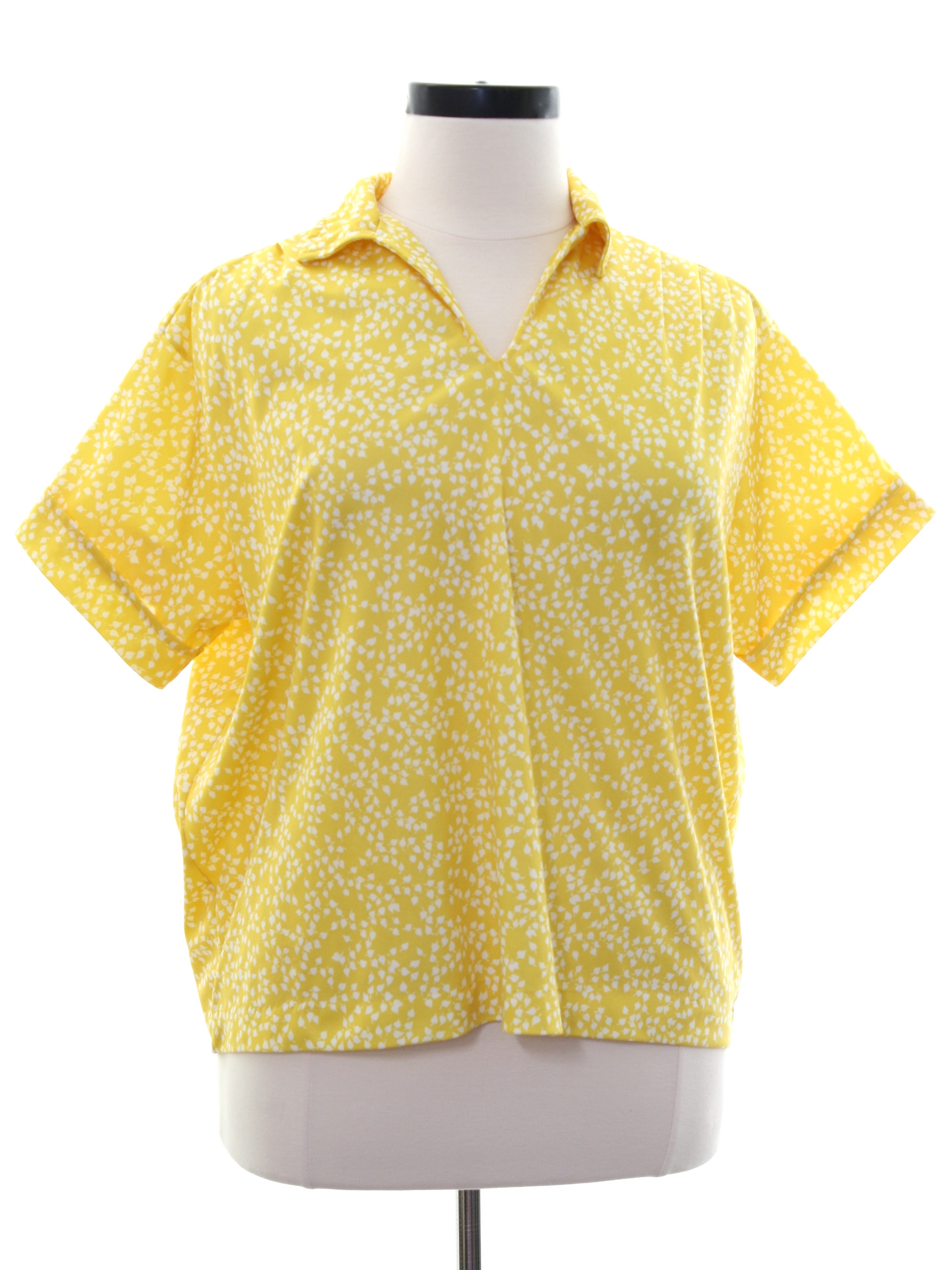 yellow 70s shirt
