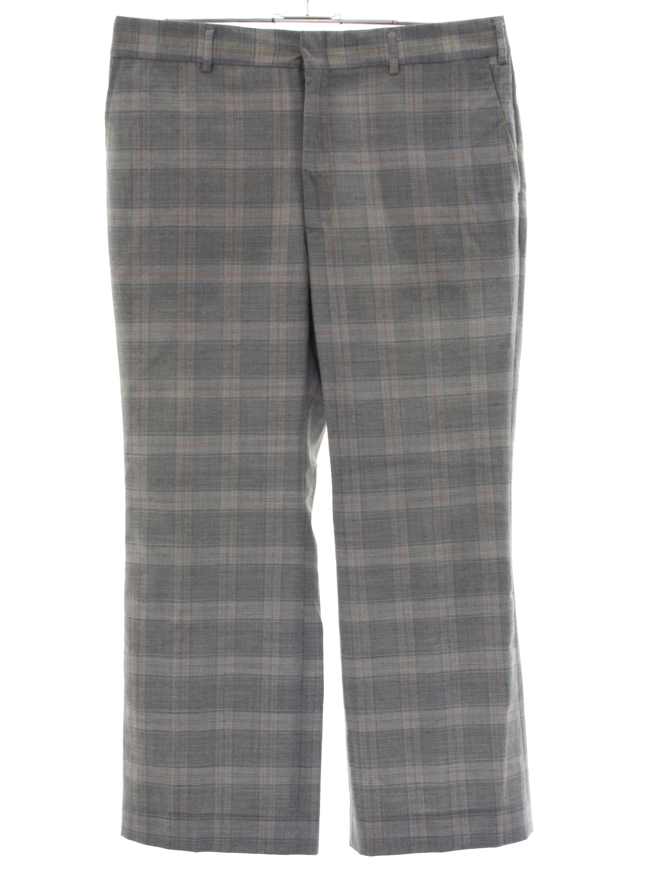 blue plaid golf pants