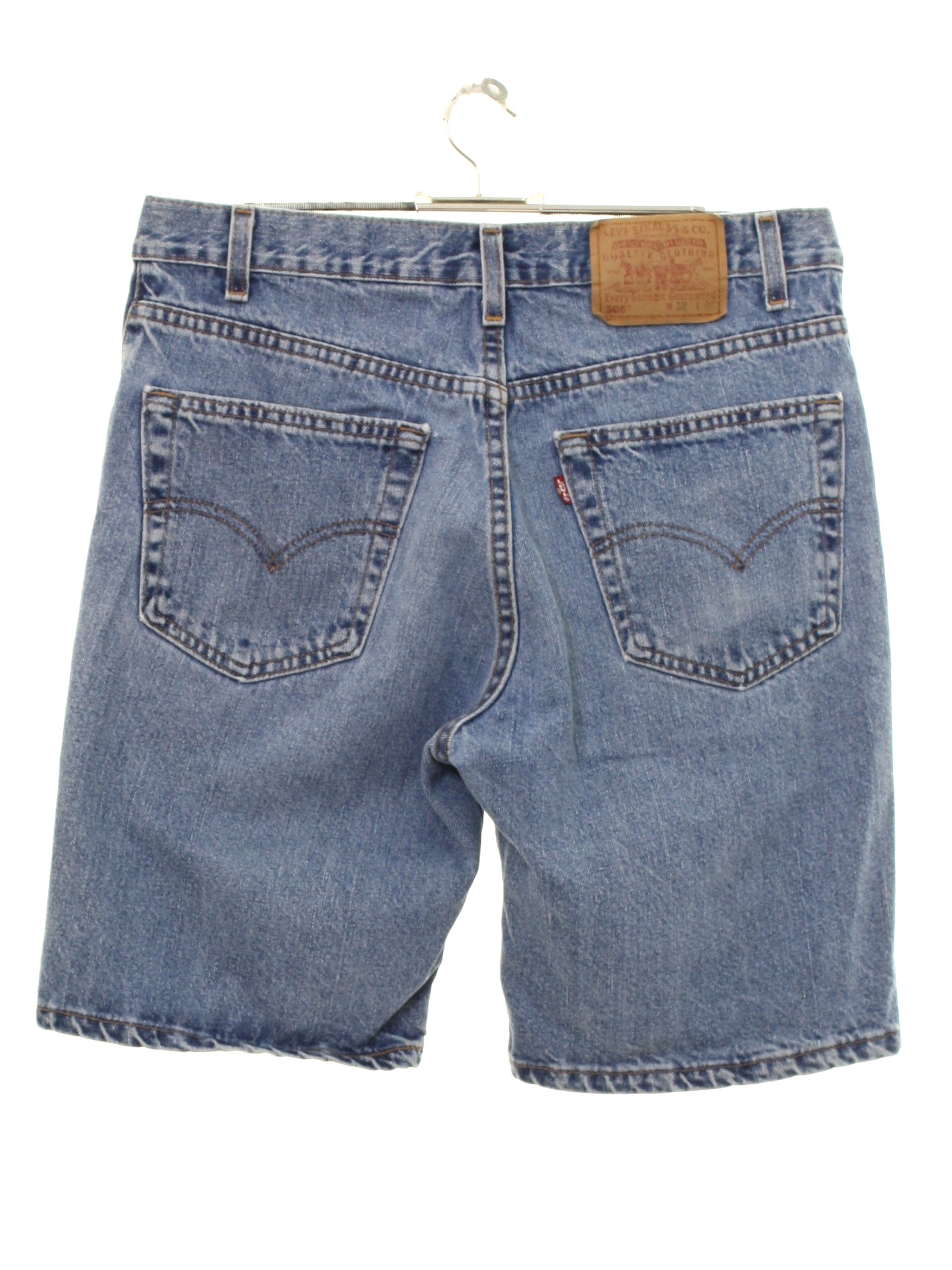 men's levi 505 jean shorts