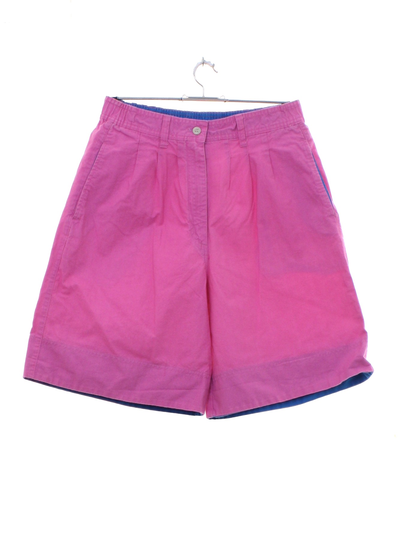 Retro 80's Shorts: 80s -Line-Up- Womens pink background cotton totally ...